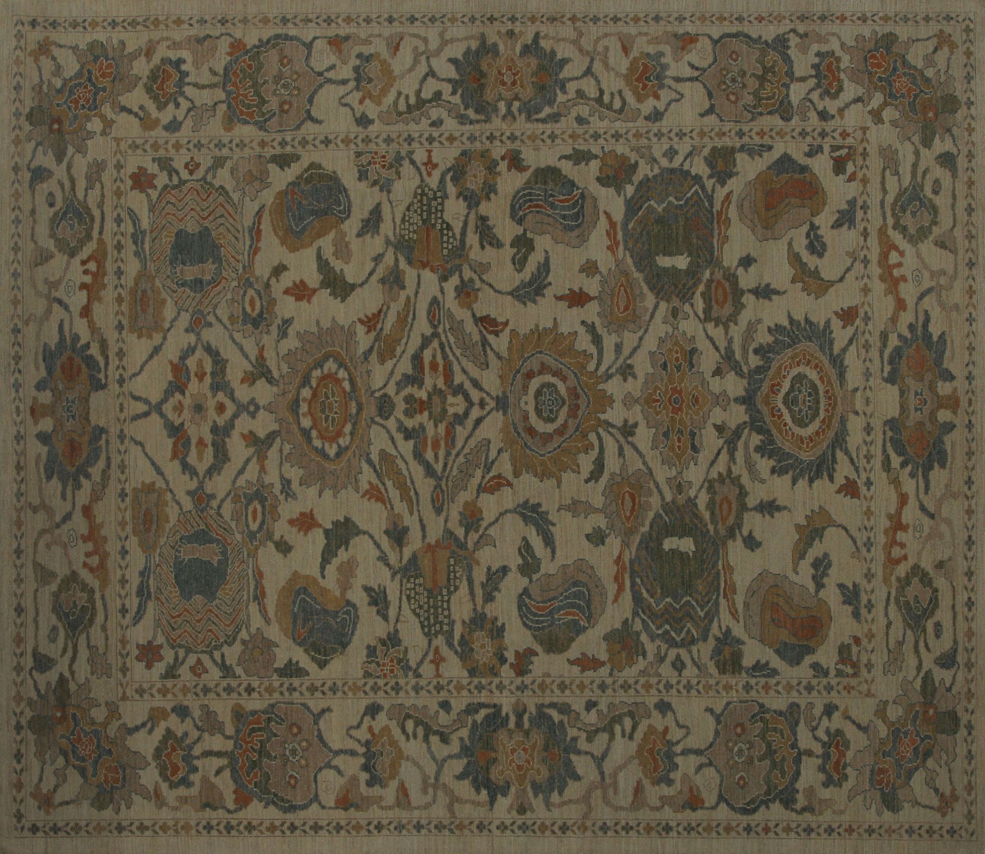 Thumbnail 3 for Turkey Sultanabad Tribal Rug 96173
