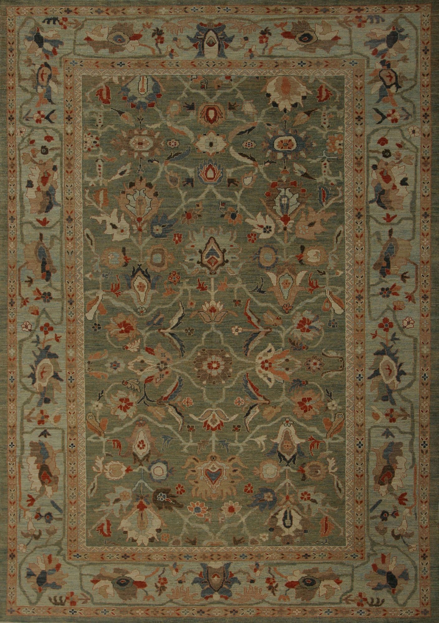 Thumbnail 4 for Turkey Sultanabad Tribal Rug 96177