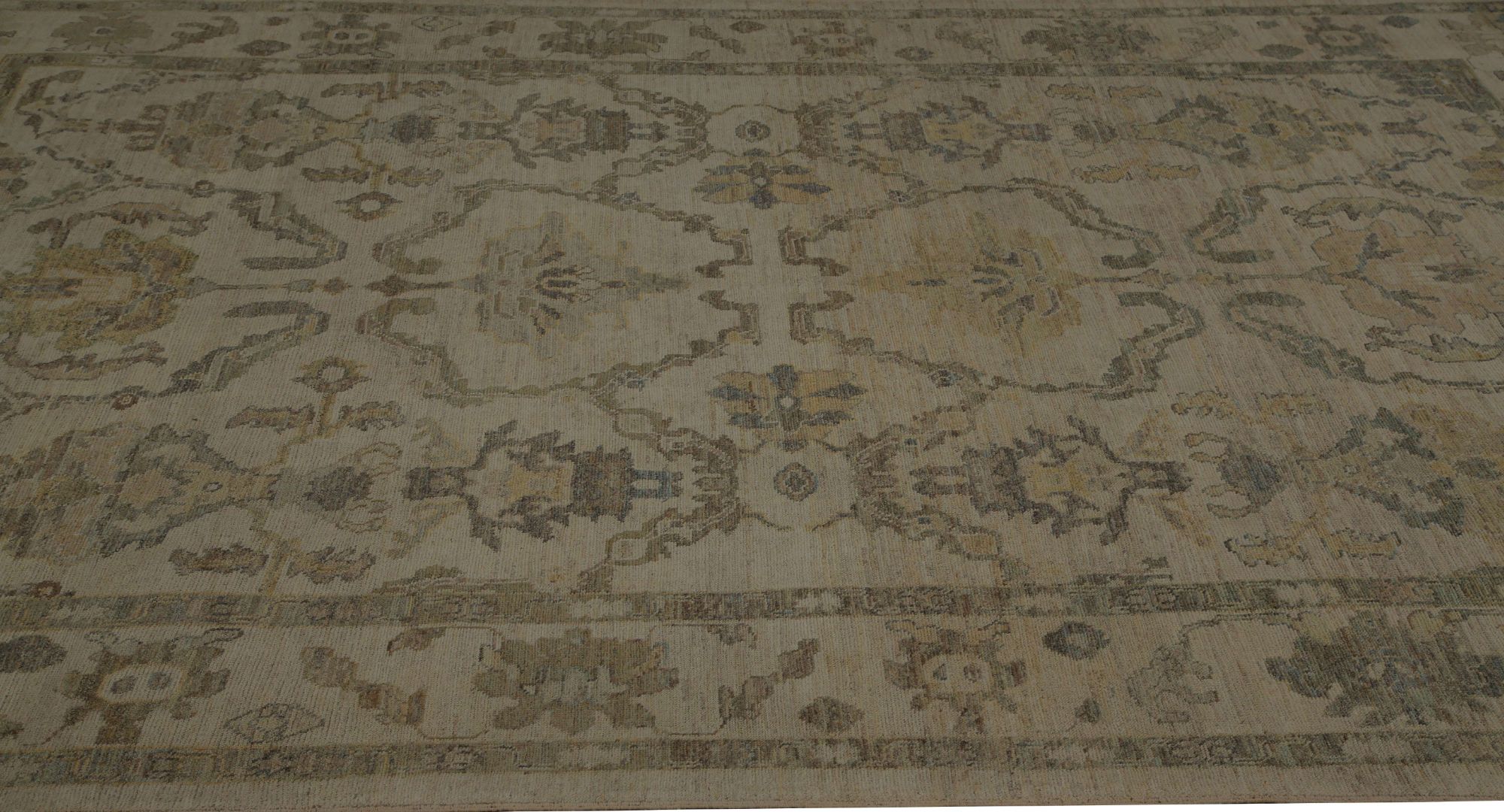 Thumbnail 8 for Turkey Oushak Tribal Rug 96181