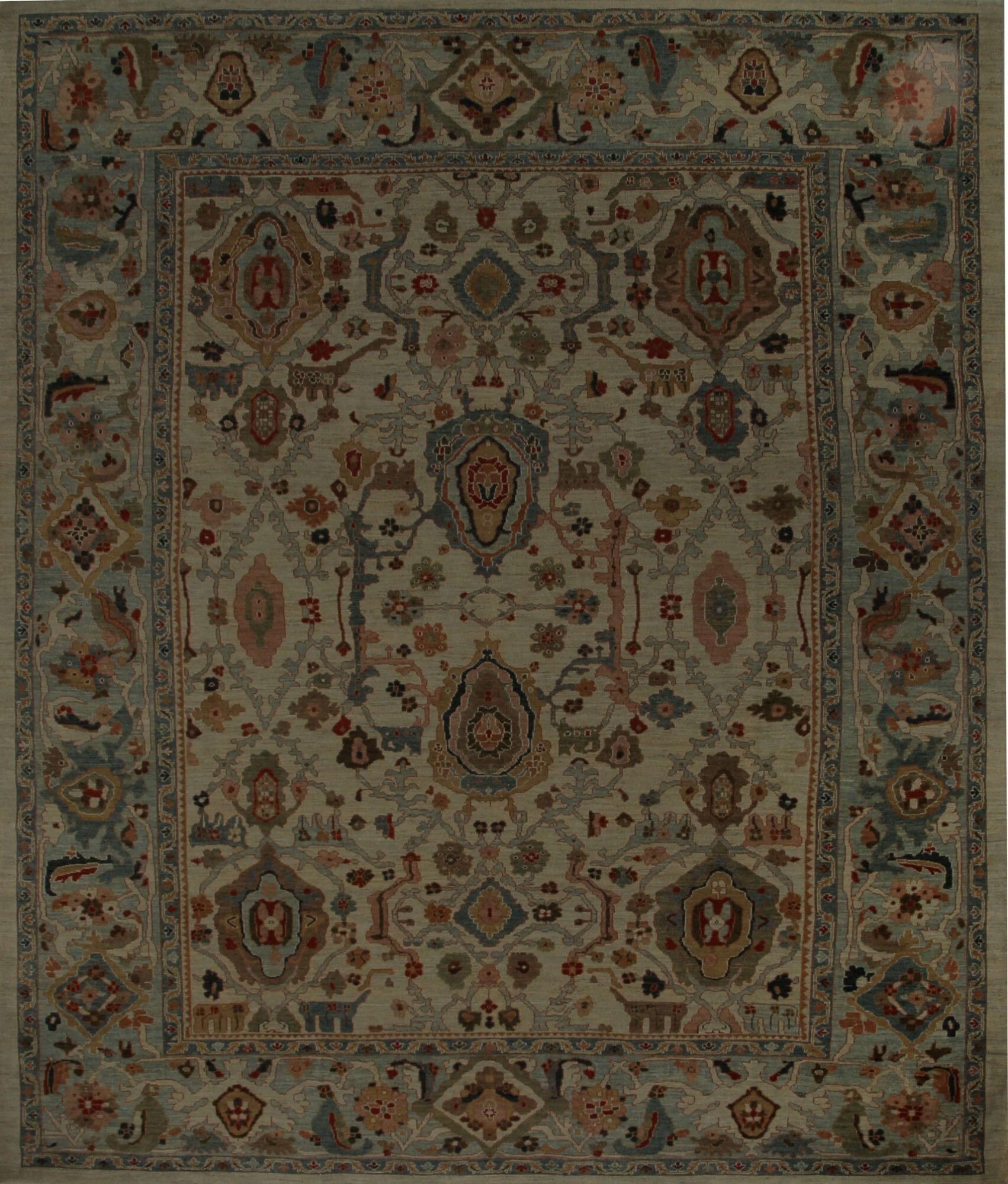 Thumbnail 4 for Turkey Sultanabad Tribal Rug 96184