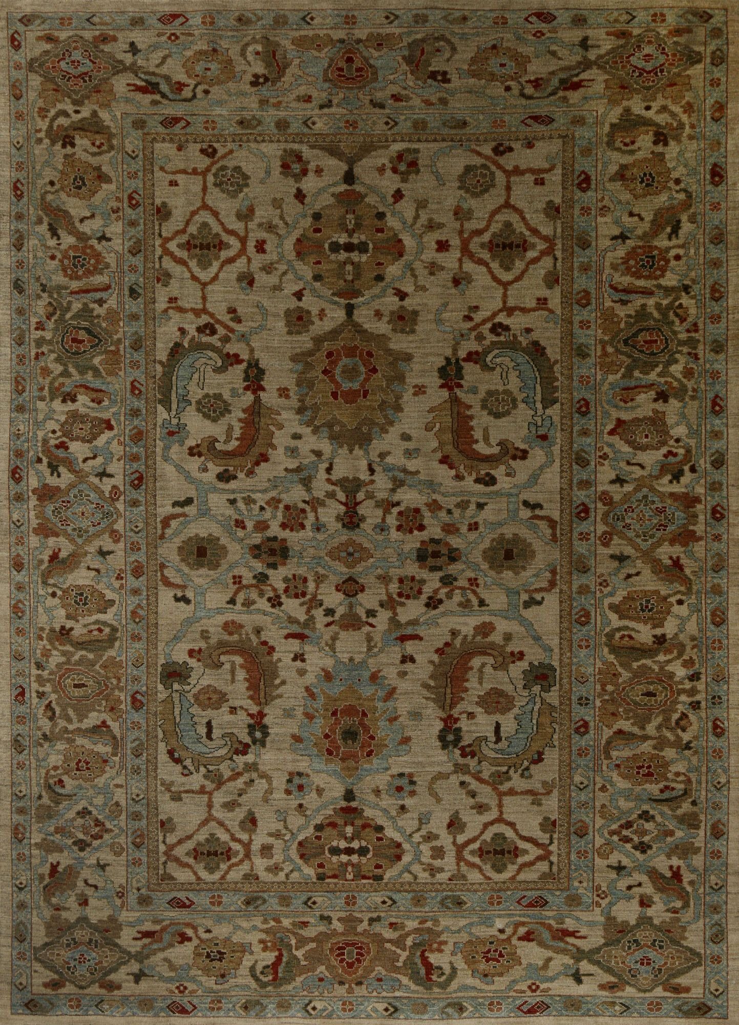 Thumbnail 3 for Turkey Sultanabad Tribal Rug 96186