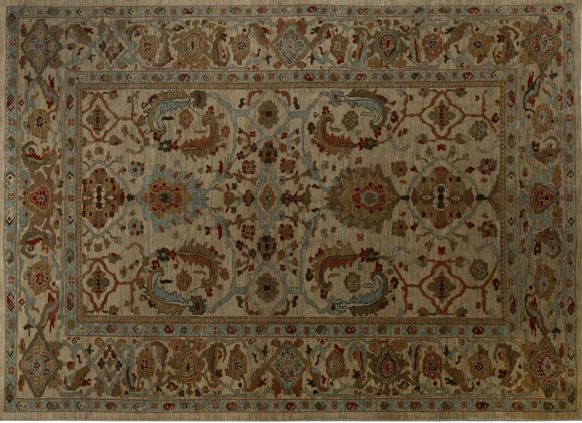 Thumbnail 5 for Turkey Sultanabad Tribal Rug 96186