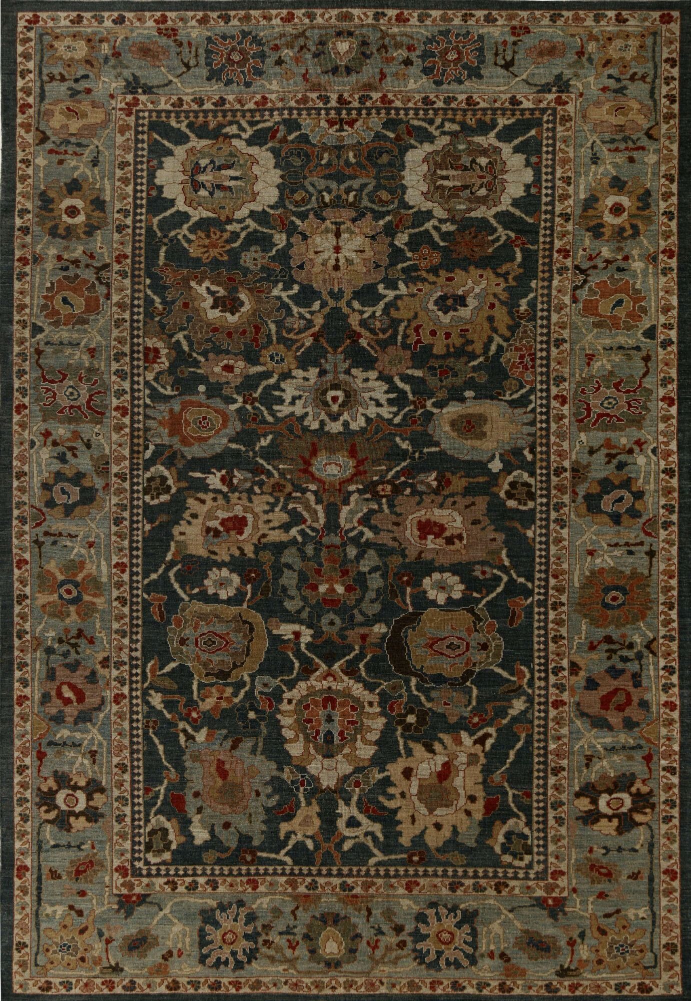 Thumbnail 3 for Turkey Sultanabad Tribal Rug 96205