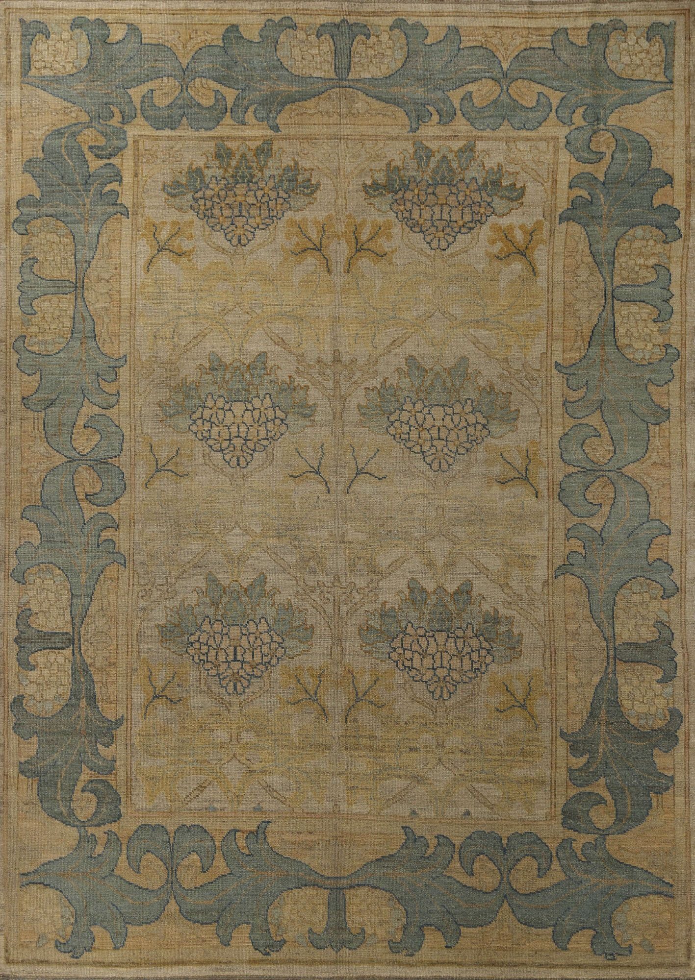 Thumbnail 4 for Turkey Oushak Tribal Rug 96206