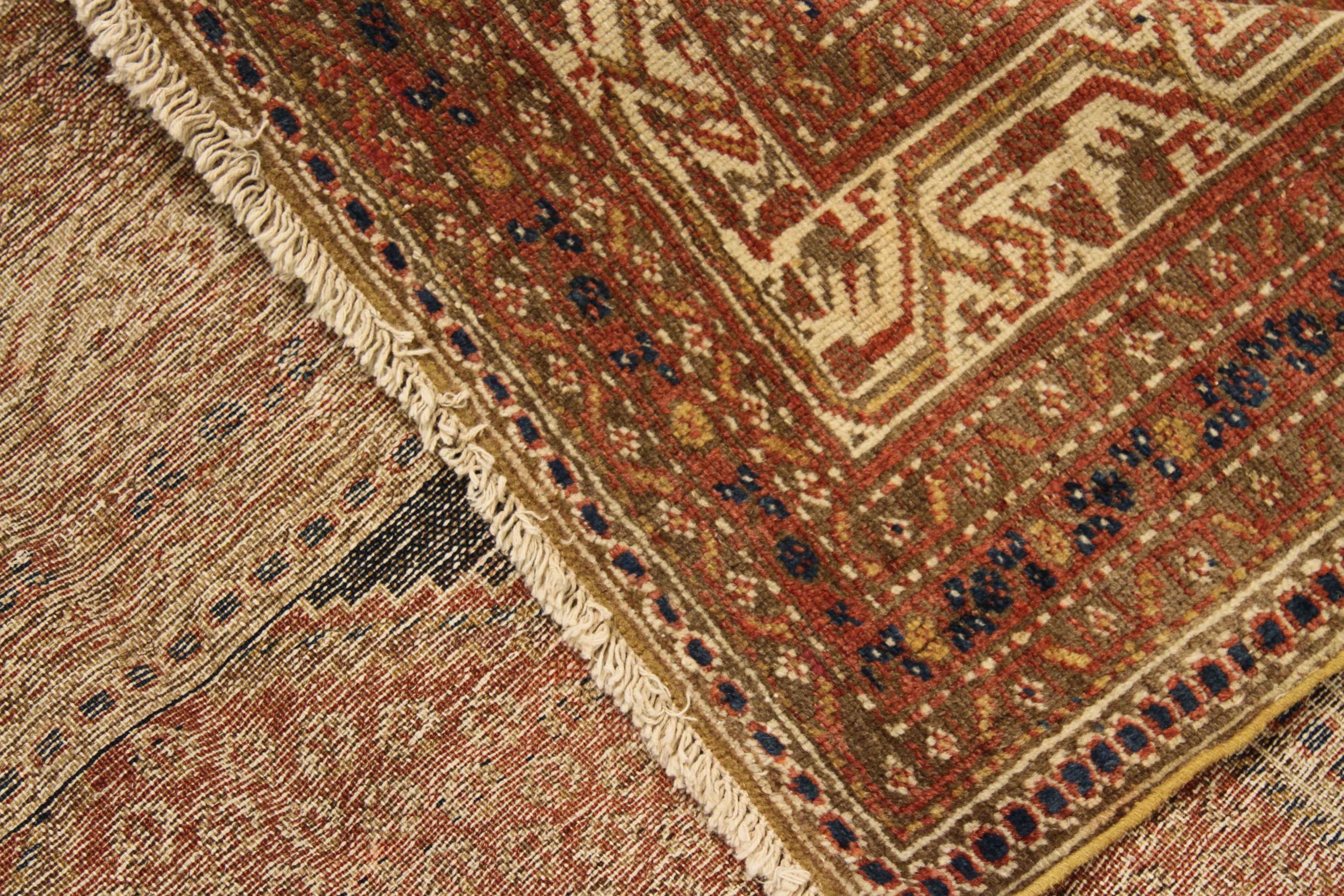 Thumbnail 9 for Antique Persian Malayer Traditional Rug 10319