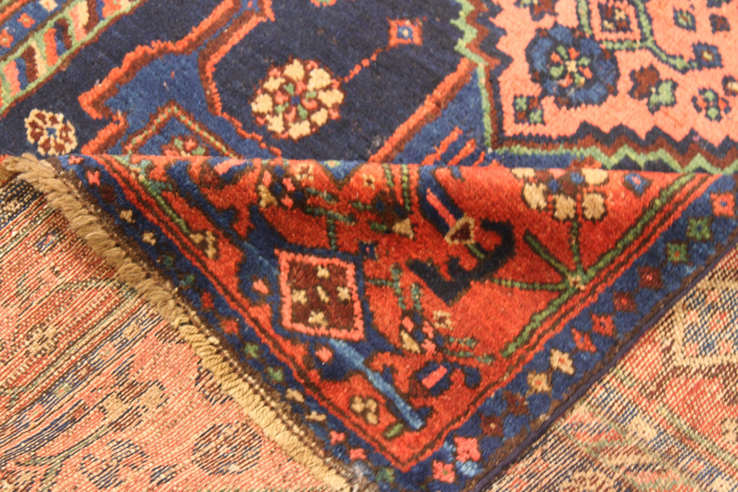 Thumbnail 11 for Vintage Persian Hamadan Traditional Rug 10332