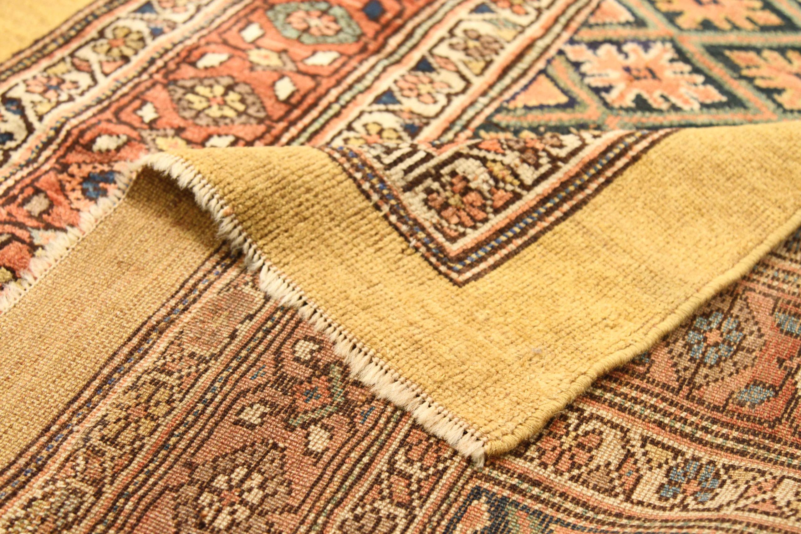 Thumbnail 8 for Vintage Persian Sarab Traditional Rug 10355