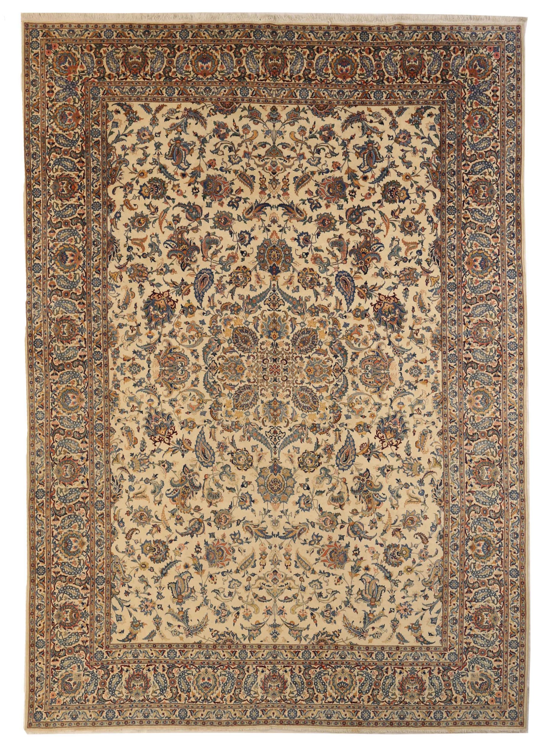 Thumbnail 3 for Persian Kashan Traditional Rug 10386