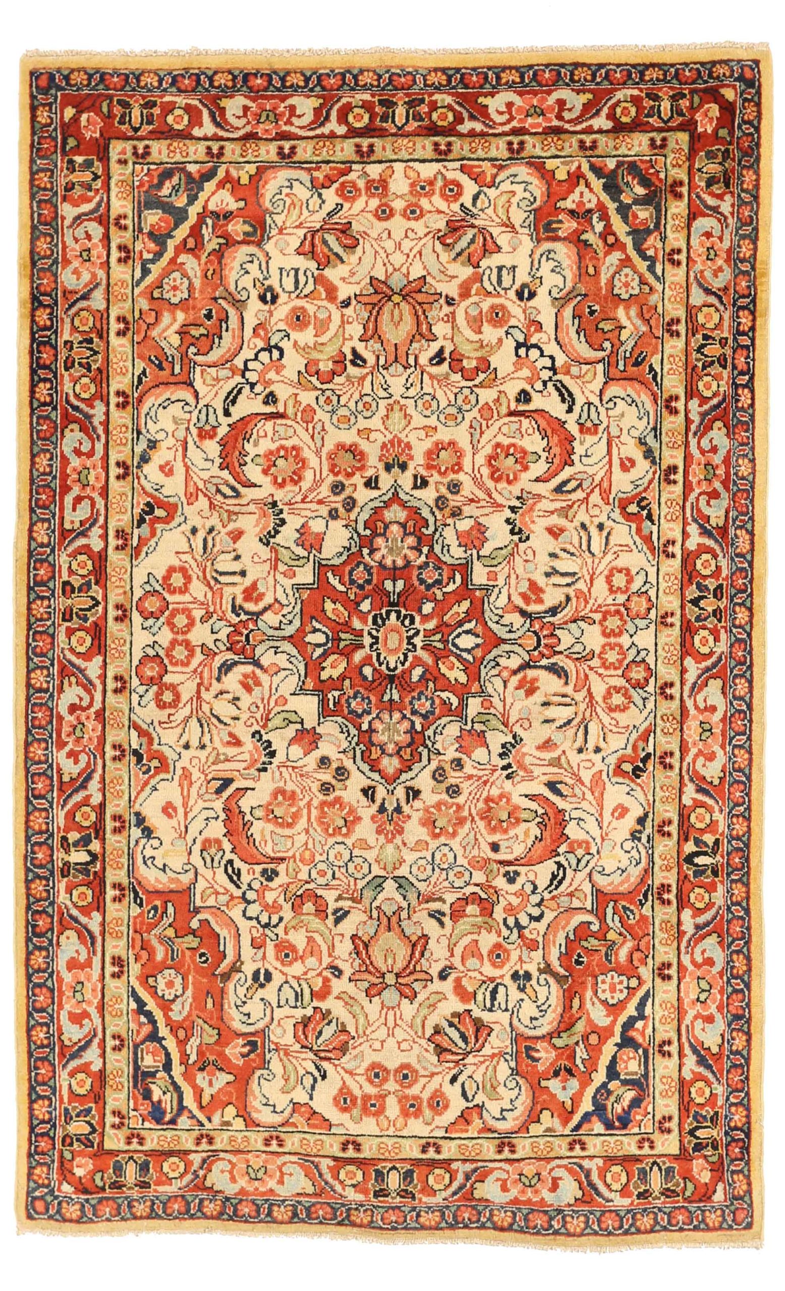 Thumbnail 6 for Persian Mahal Traditional Rug 10393