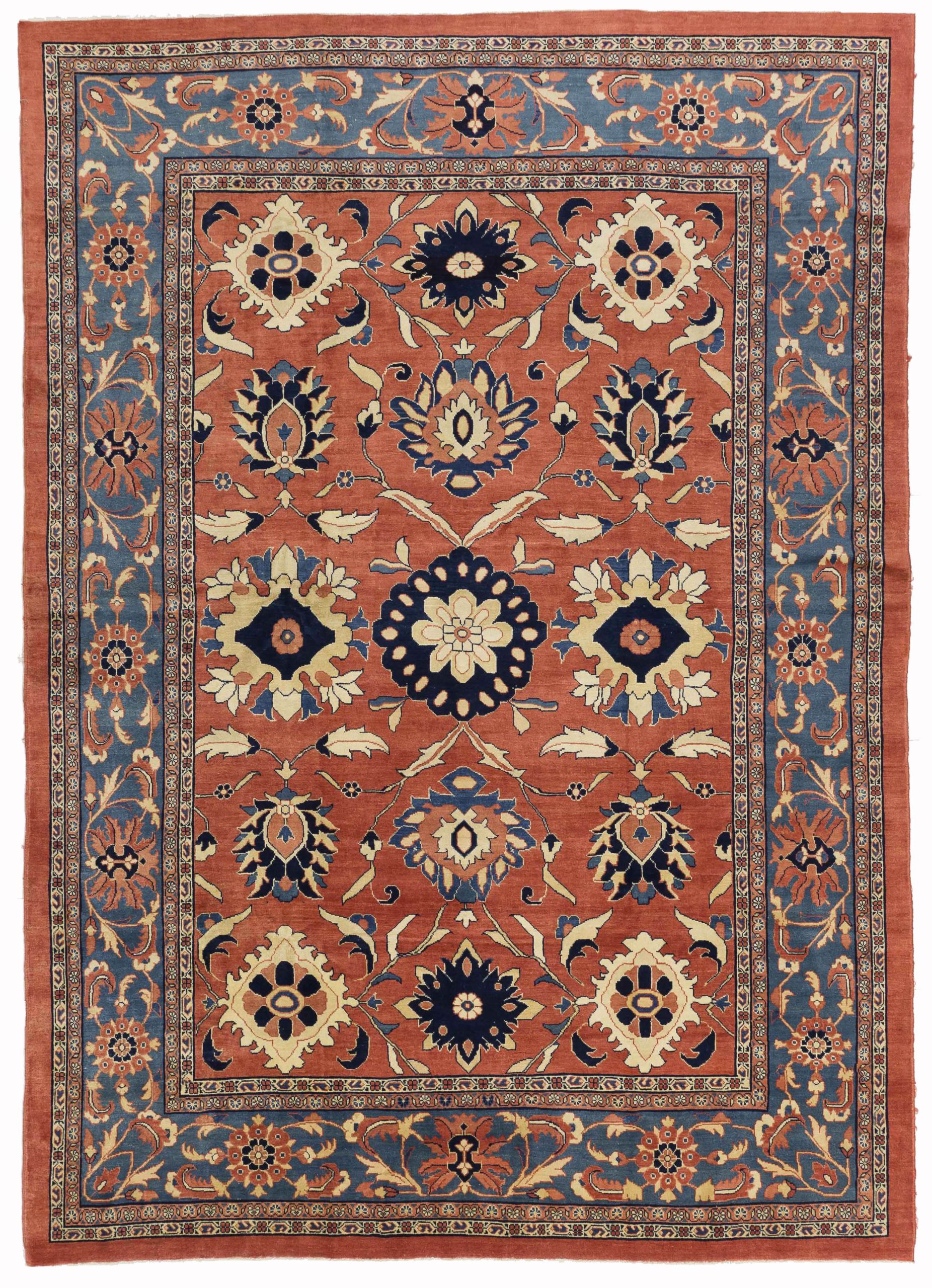 Thumbnail 10 for Persian Mahal Traditional Rug 10445