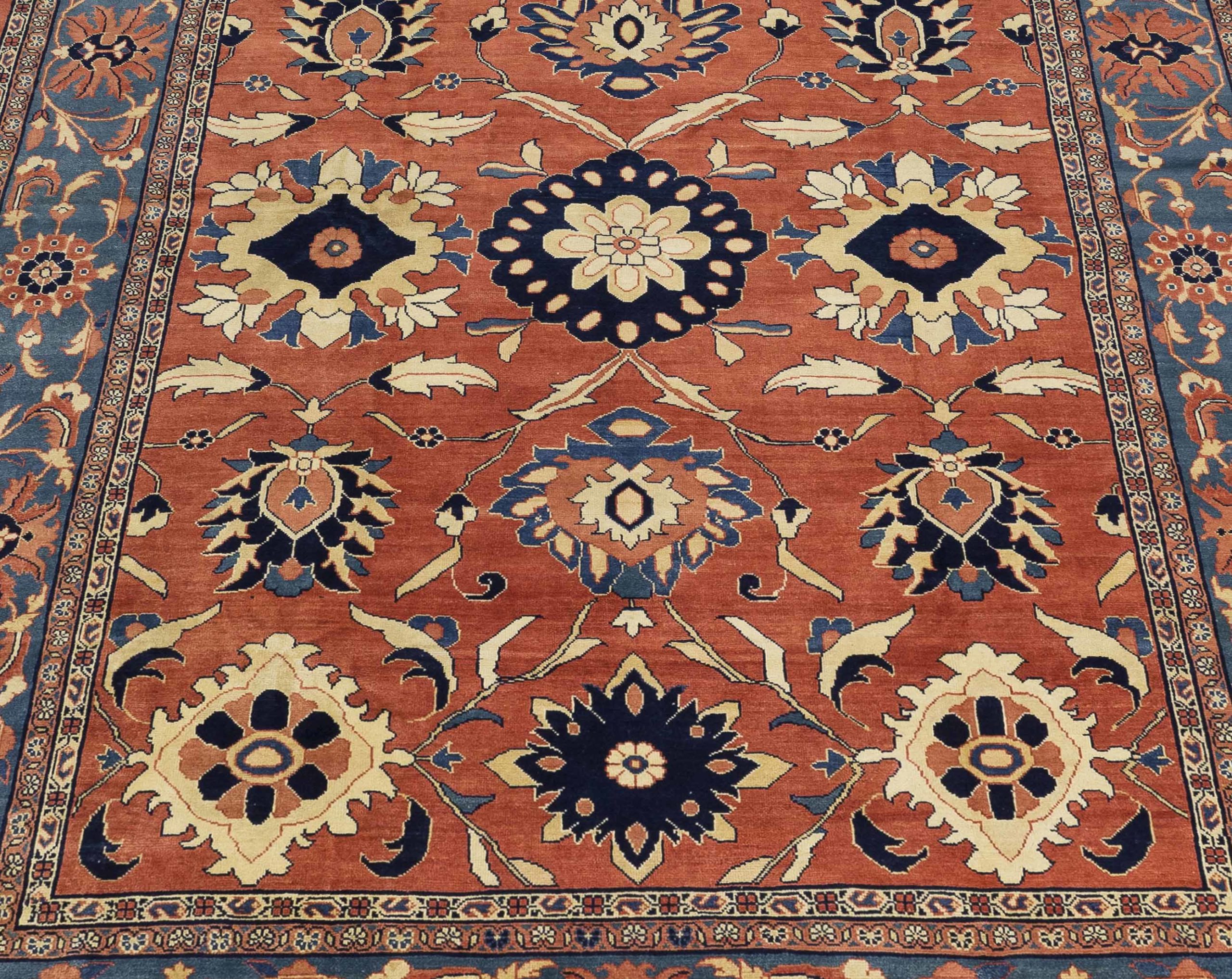 Thumbnail 12 for Persian Mahal Traditional Rug 10445