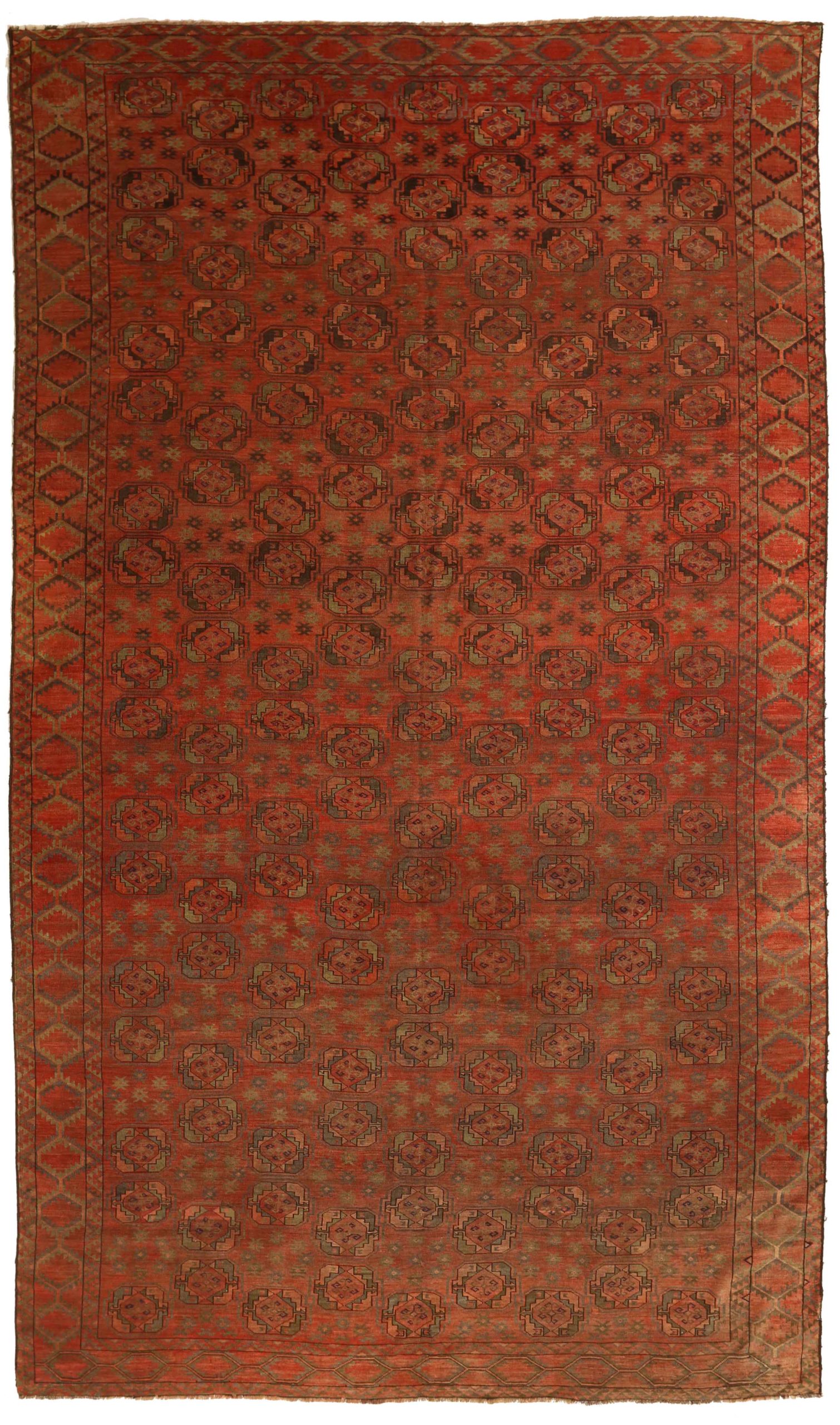 Thumbnail 11 for Afghanistan Afghan Tribal Rug 10489