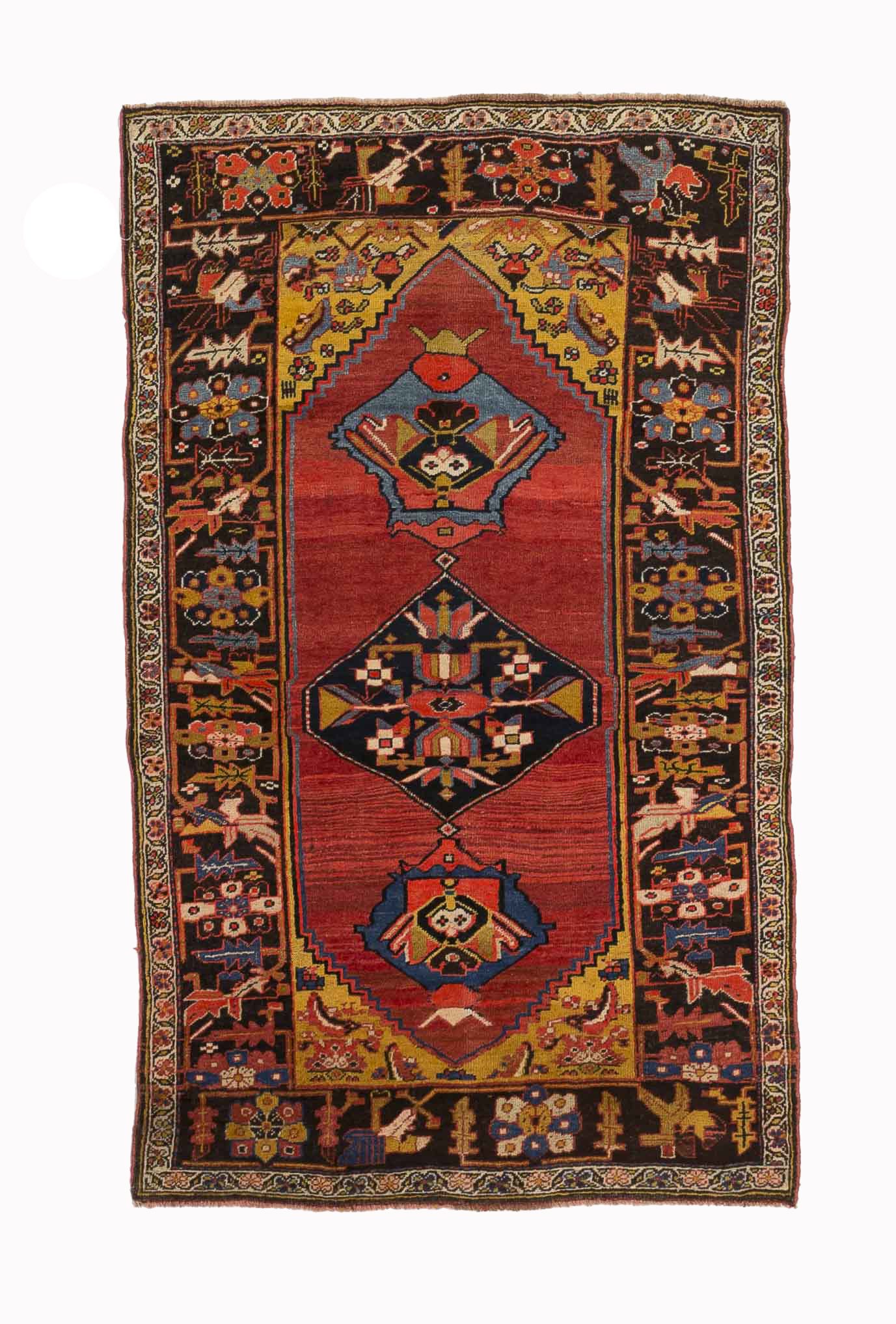 Thumbnail 15 for Persian Bijar Traditional Rug 10513