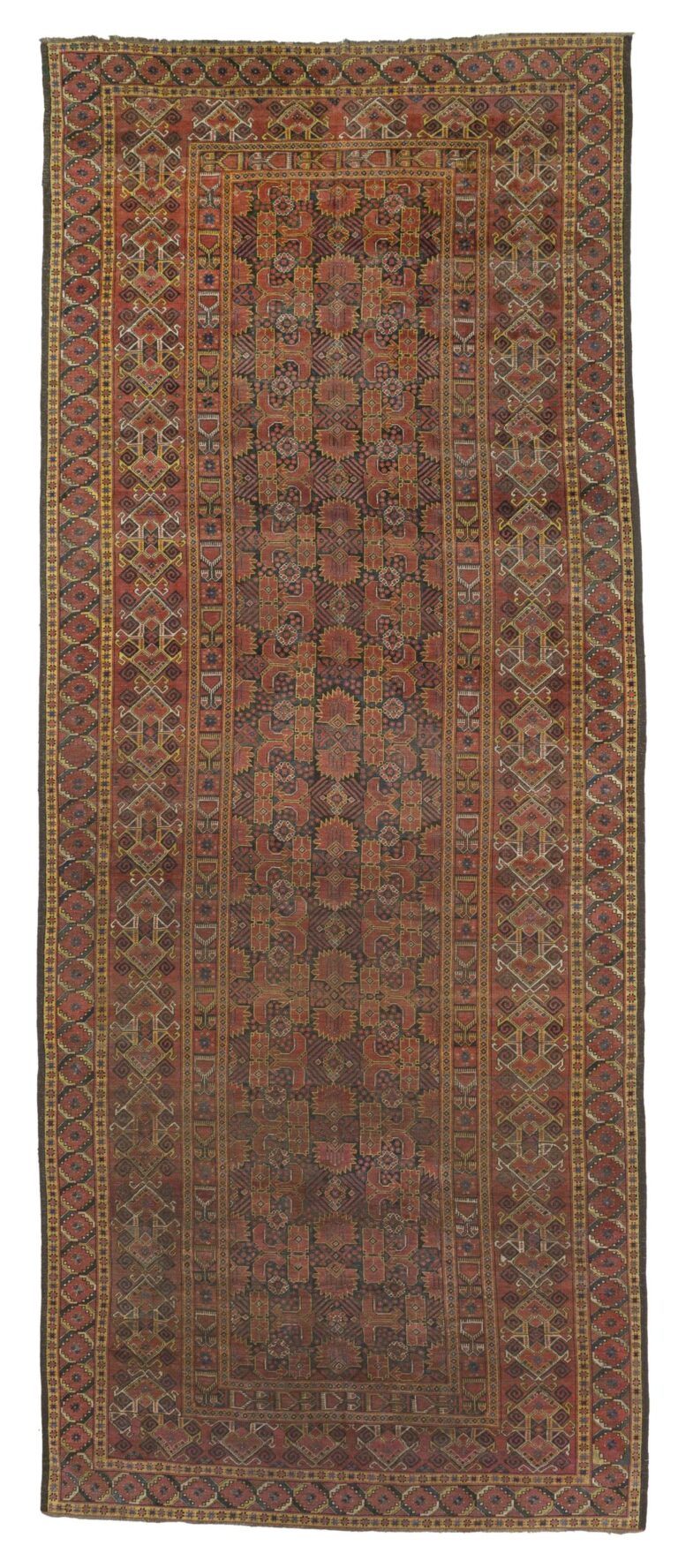 Thumbnail 15 for Vintage Afghanistan Tribal Rug 10570