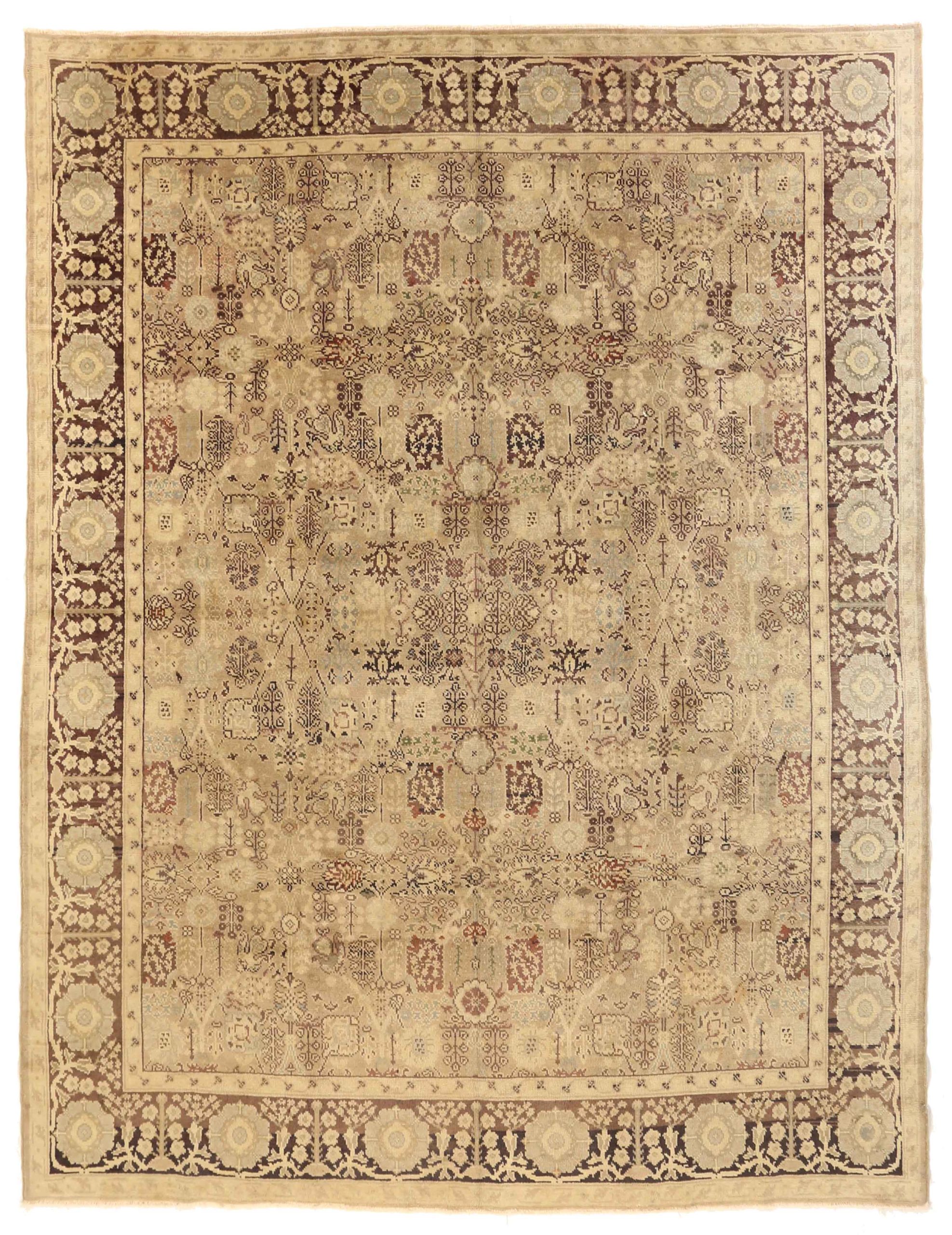 Thumbnail 5 for Turkey Oushak Traditional Rug 10604