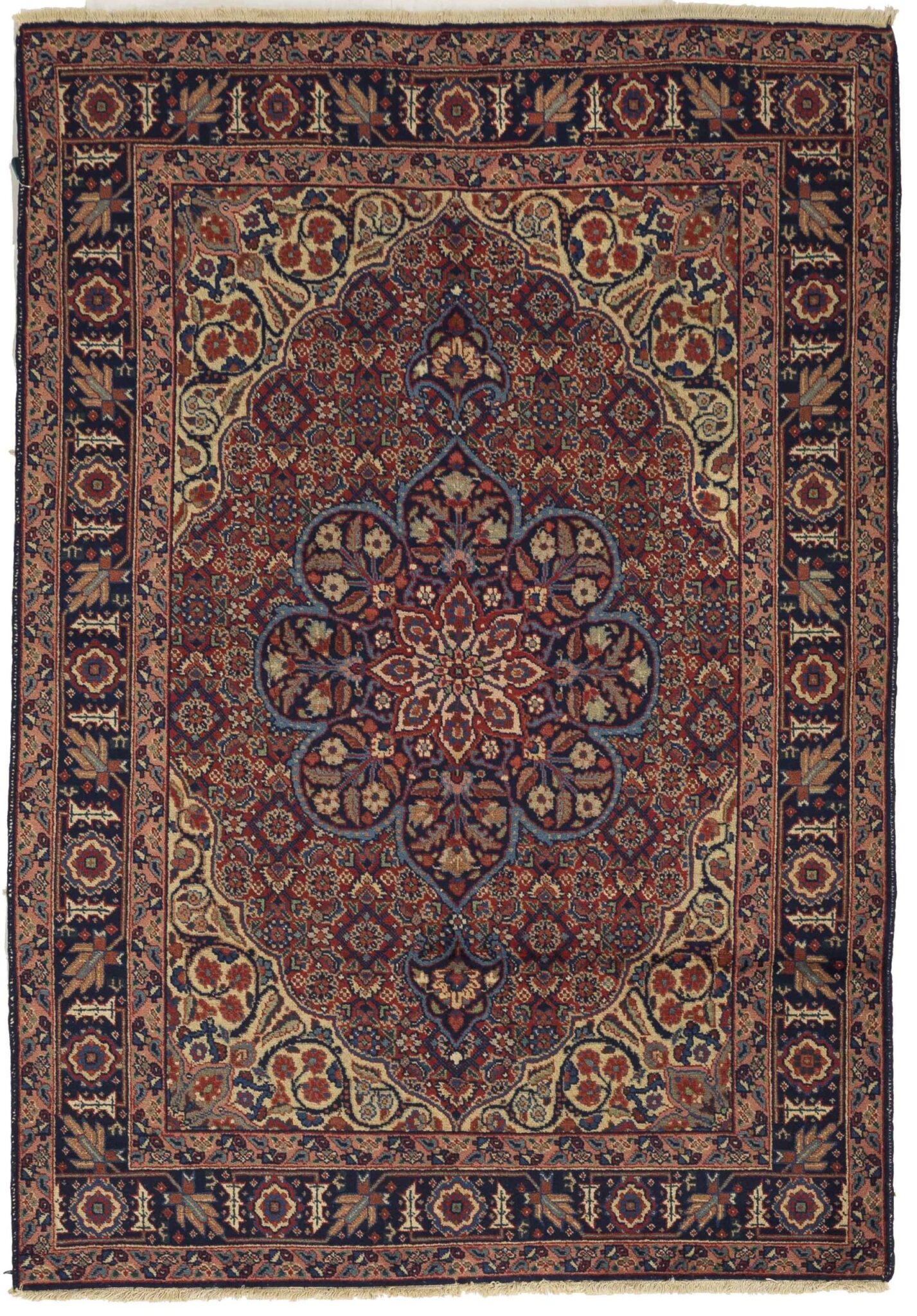 Thumbnail 9 for Antique Persian Tabriz Traditional Rug 10633