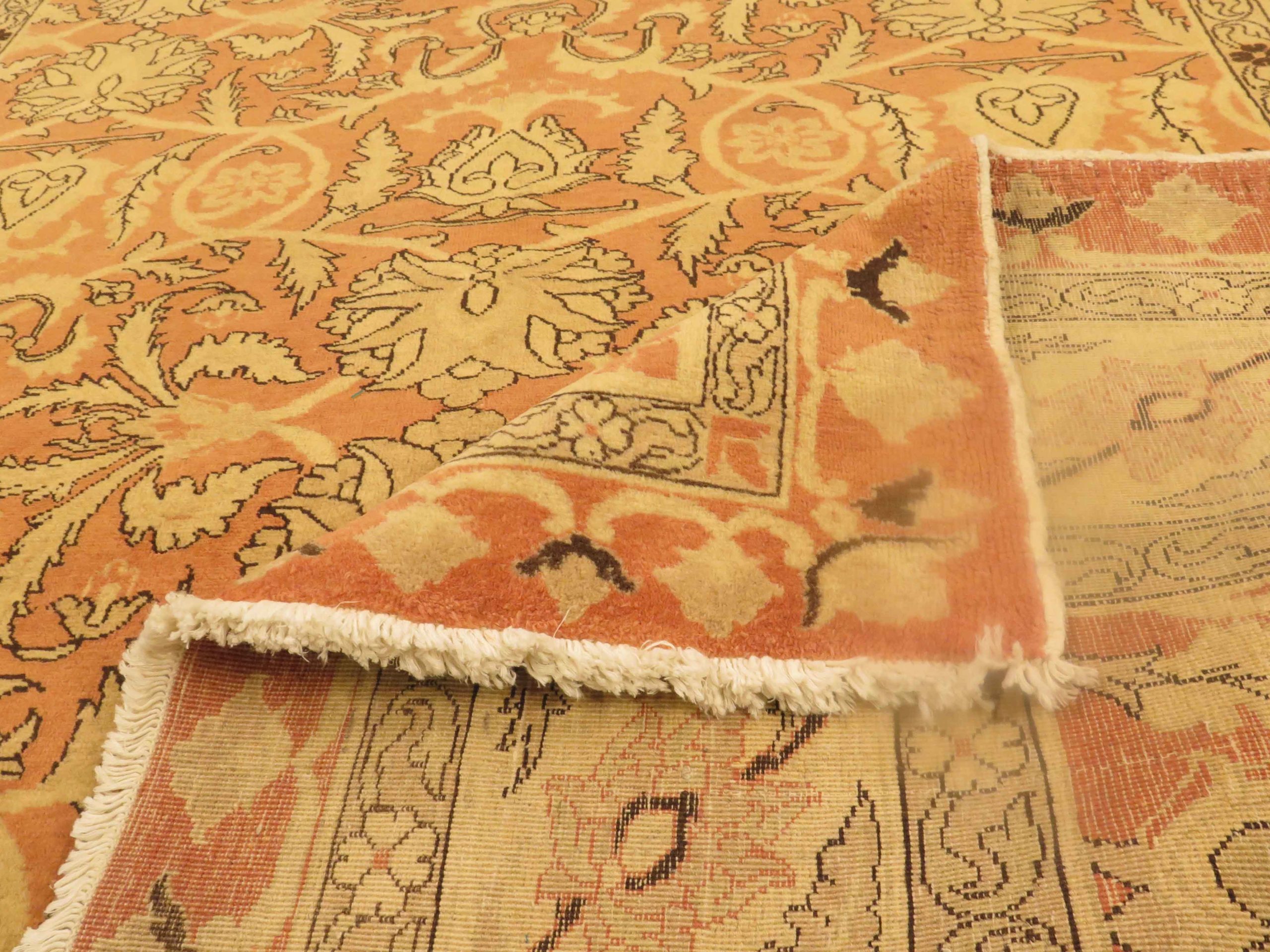 Thumbnail 14 for Antique Persian Tabriz Transitional Rug 10634