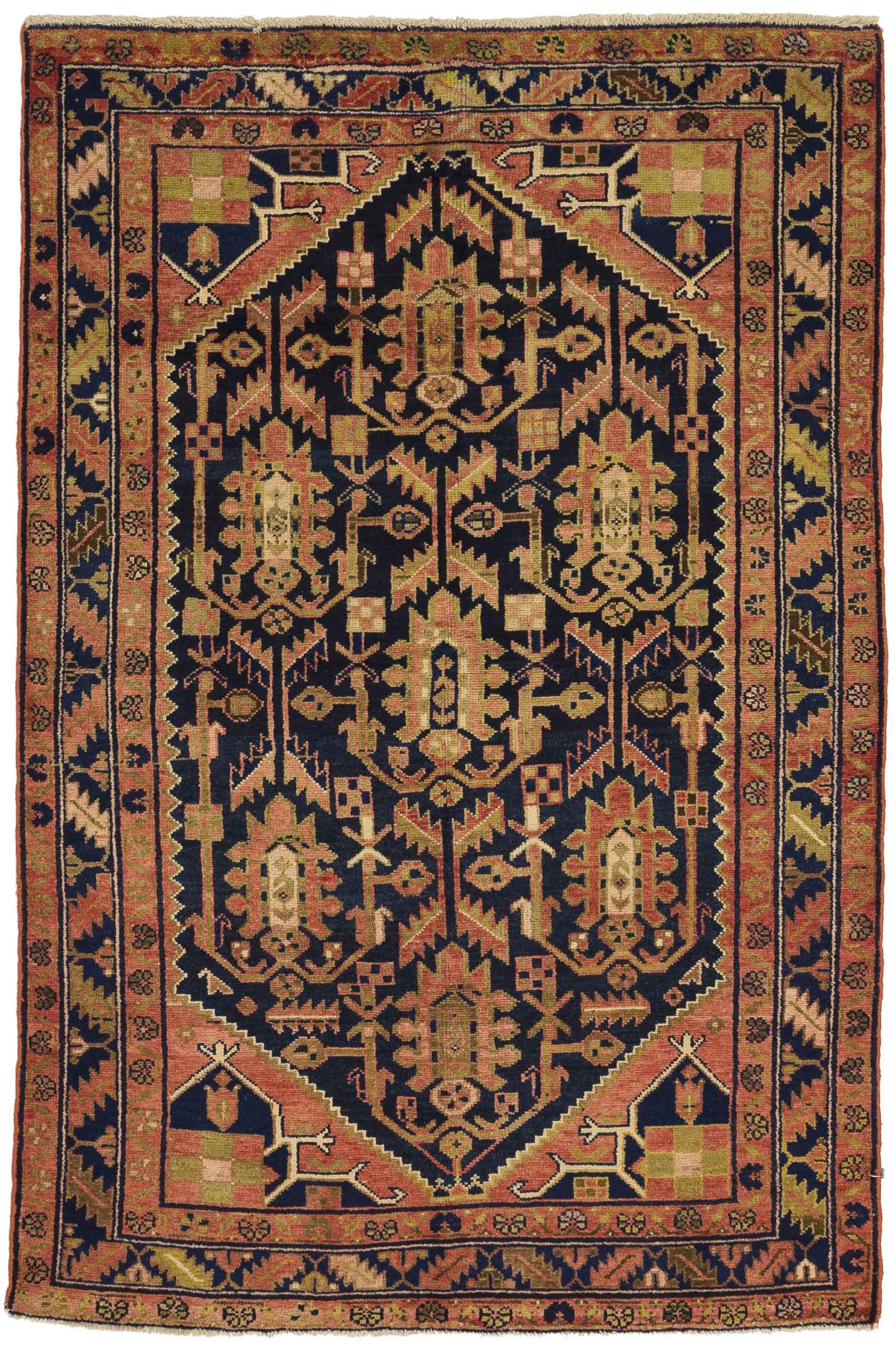 Thumbnail 3 for Antique Persian Hamadan Traditional Rug 10655