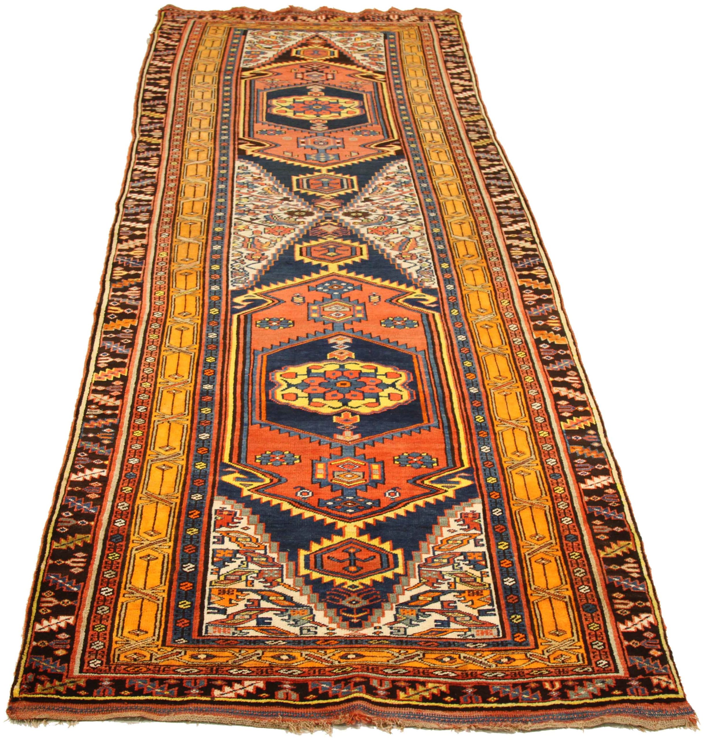 Thumbnail 3 for Antique Persian Bijar Traditional Rug 10659