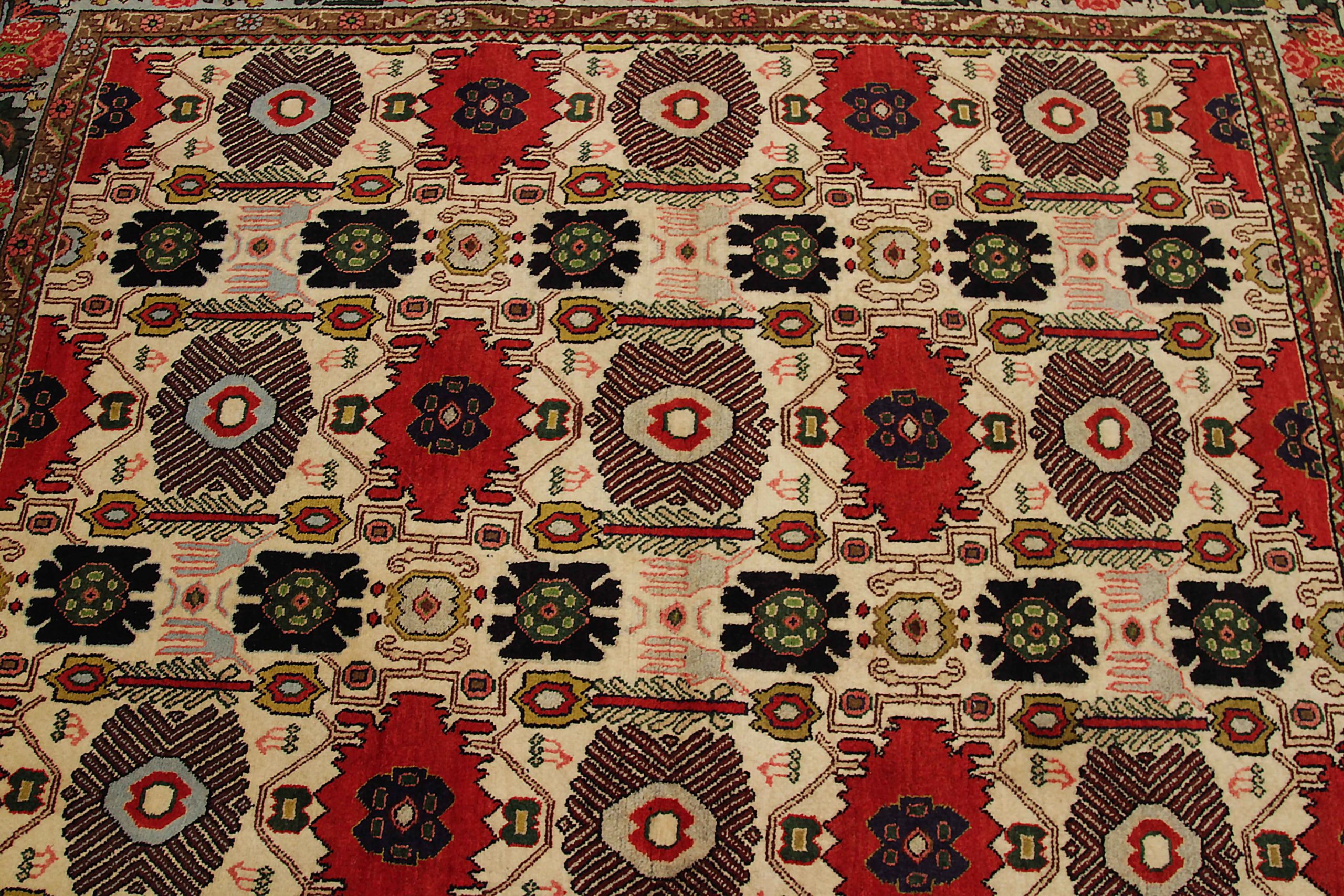 Thumbnail 7 for Persian Sarouk Transitional Rug 10663