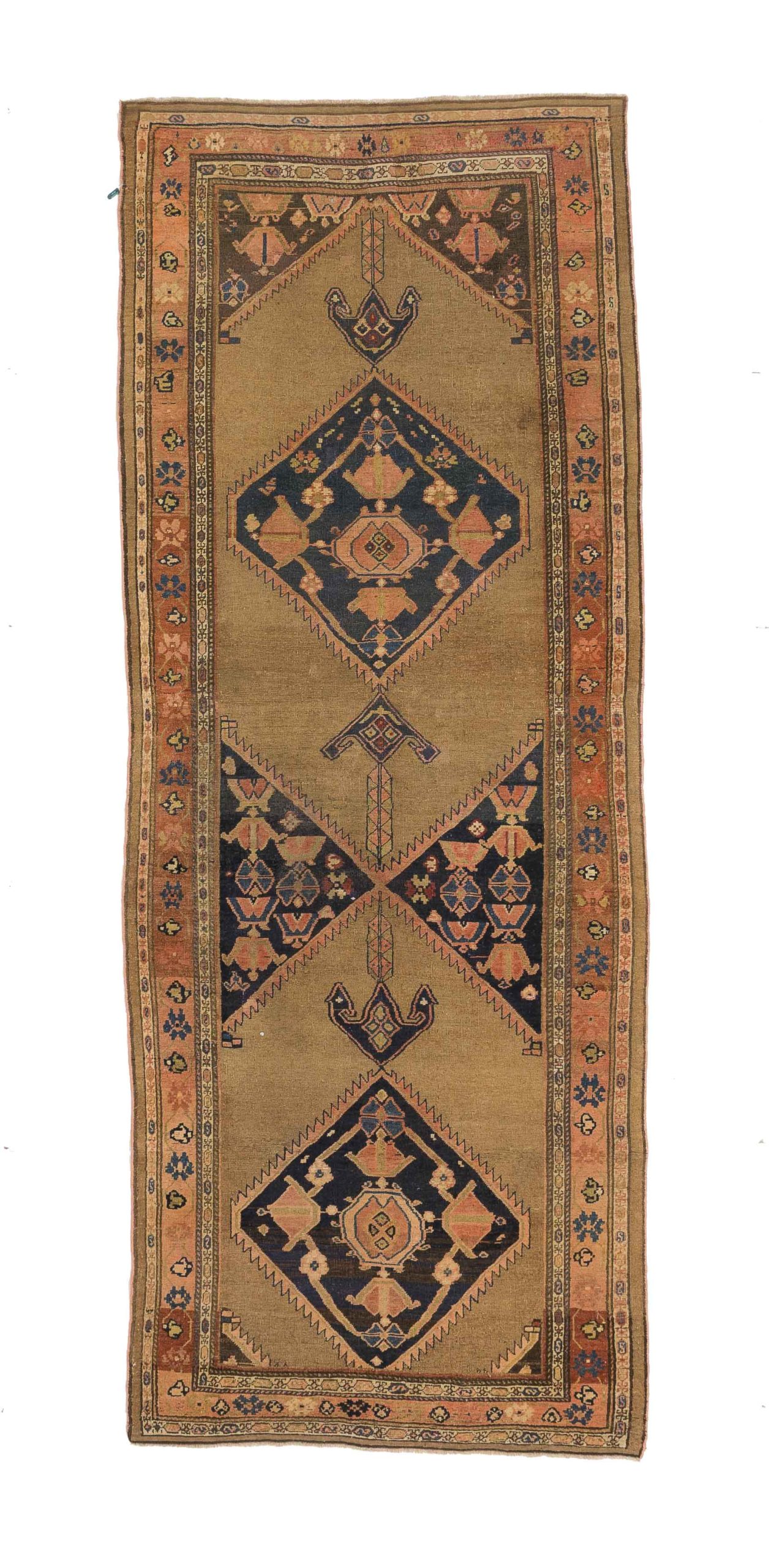 Thumbnail 14 for Antique Persian Bijar Transitional Rug 10670