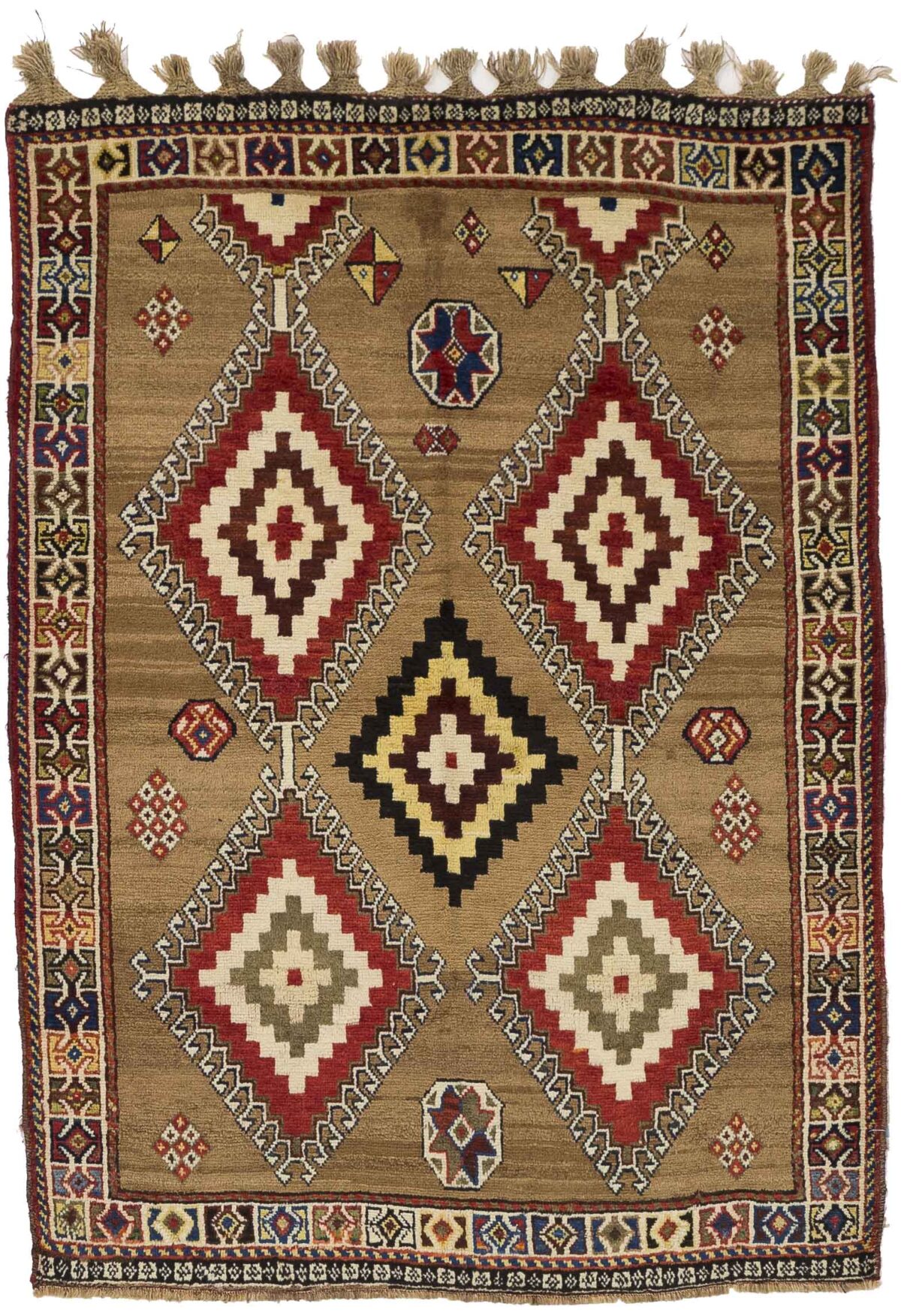 Thumbnail 12 for Antique Persian Shiraz Transitional Rug 10676