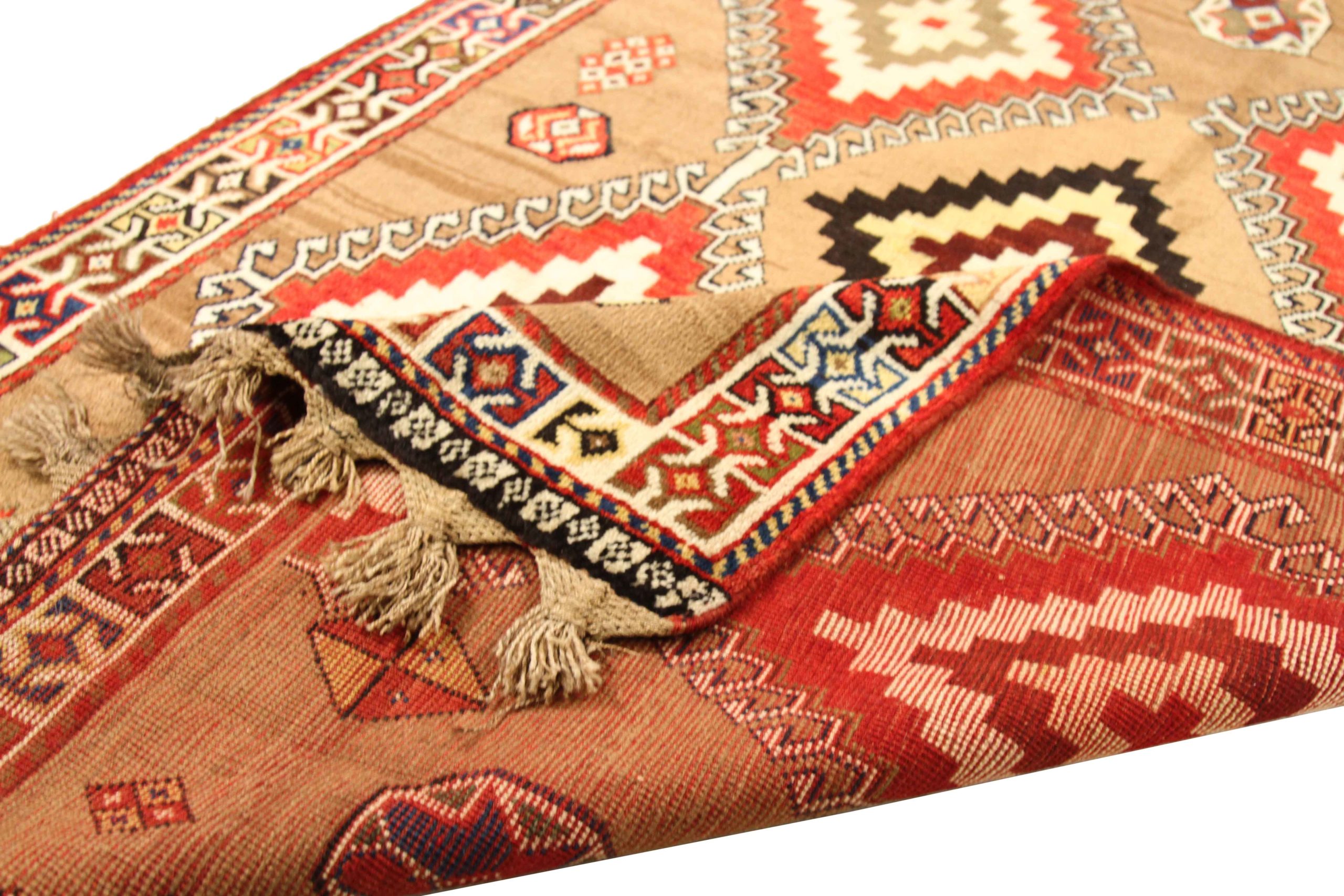 Thumbnail 9 for Antique Persian Shiraz Transitional Rug 10676