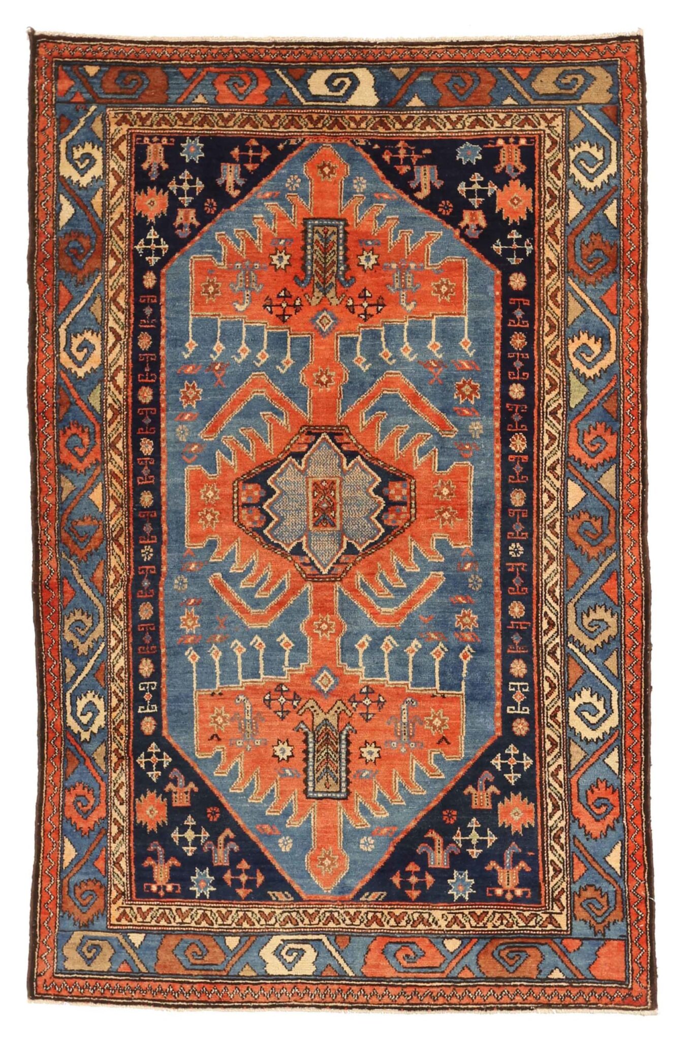 Thumbnail 9 for Antique Persian Hamadan Transitional Rug 10679