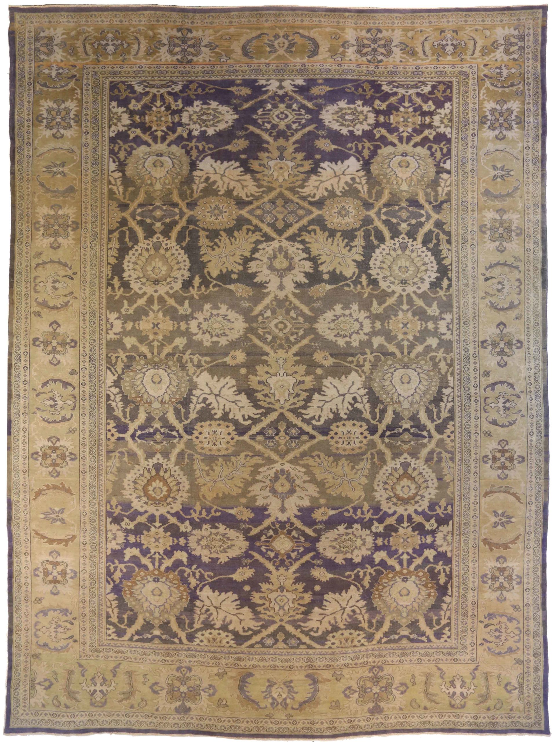 Thumbnail 8 for Persian Sultanabad Traditional Rug 10688