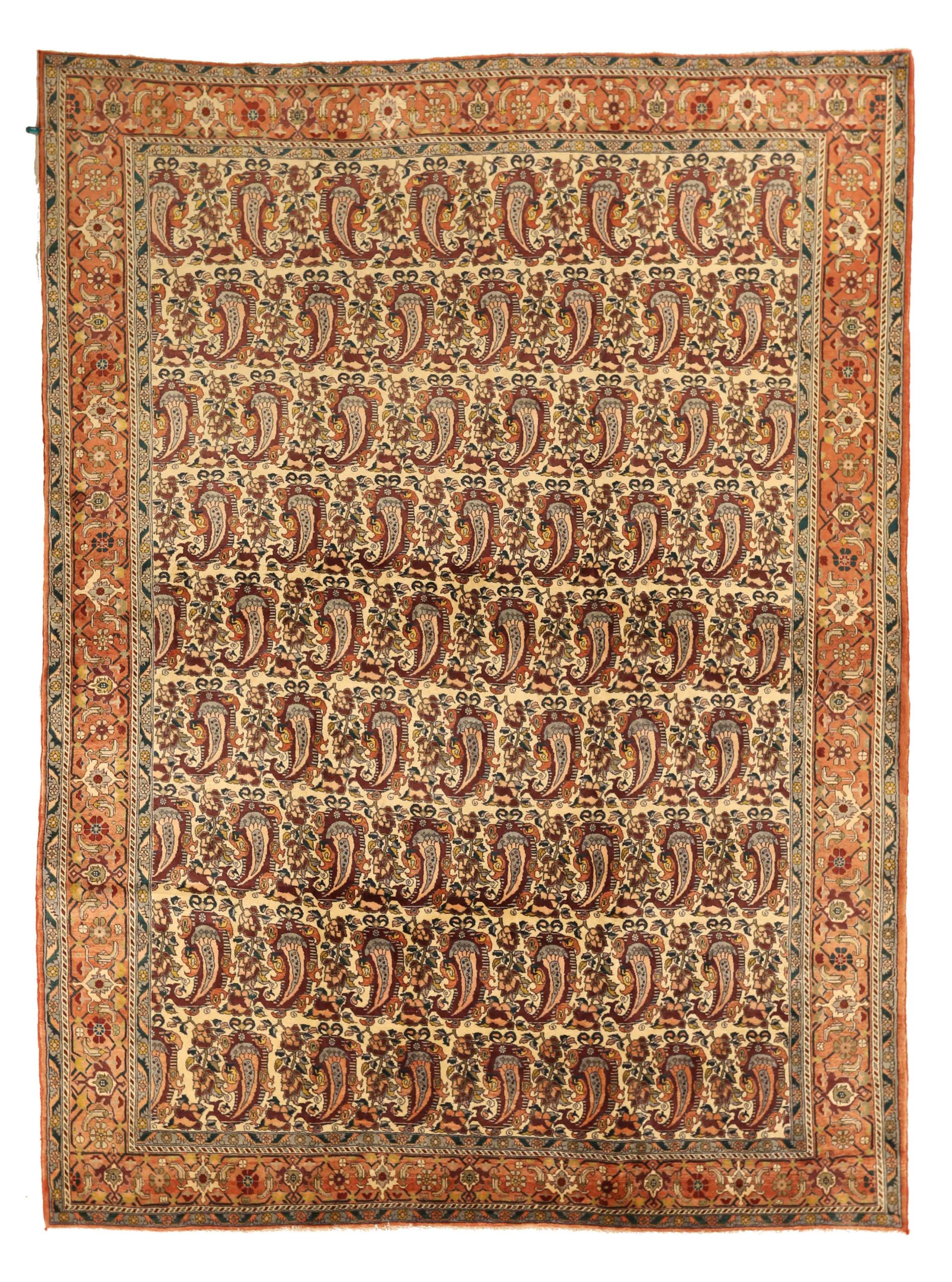 Thumbnail 7 for Antique Persian Sarouk Traditional Rug 10704