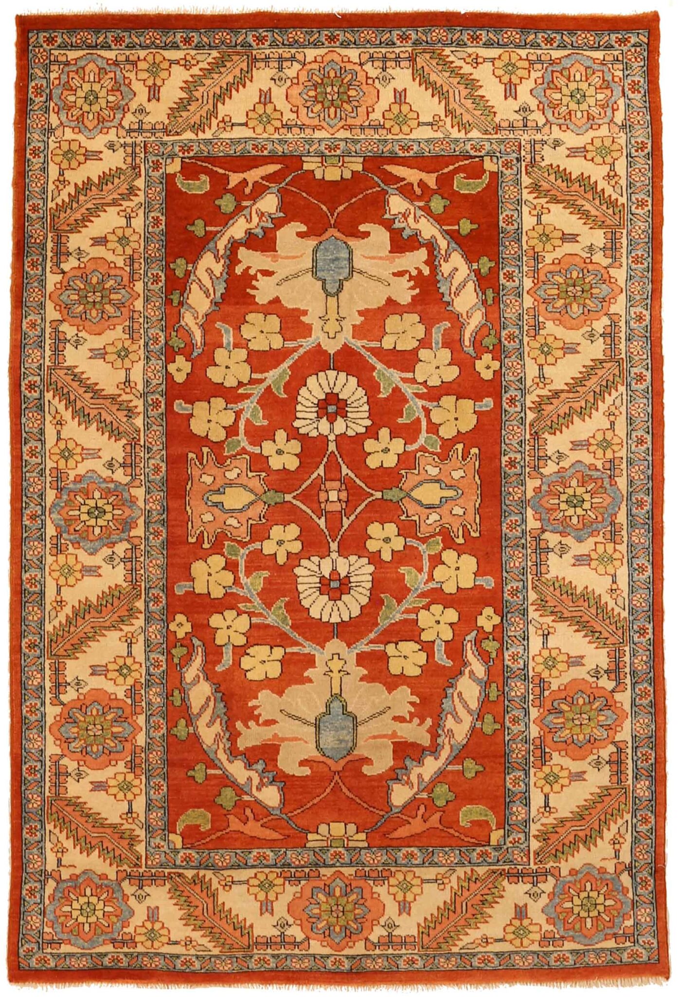 Thumbnail 11 for Persian Heriz Traditional Rug 10712
