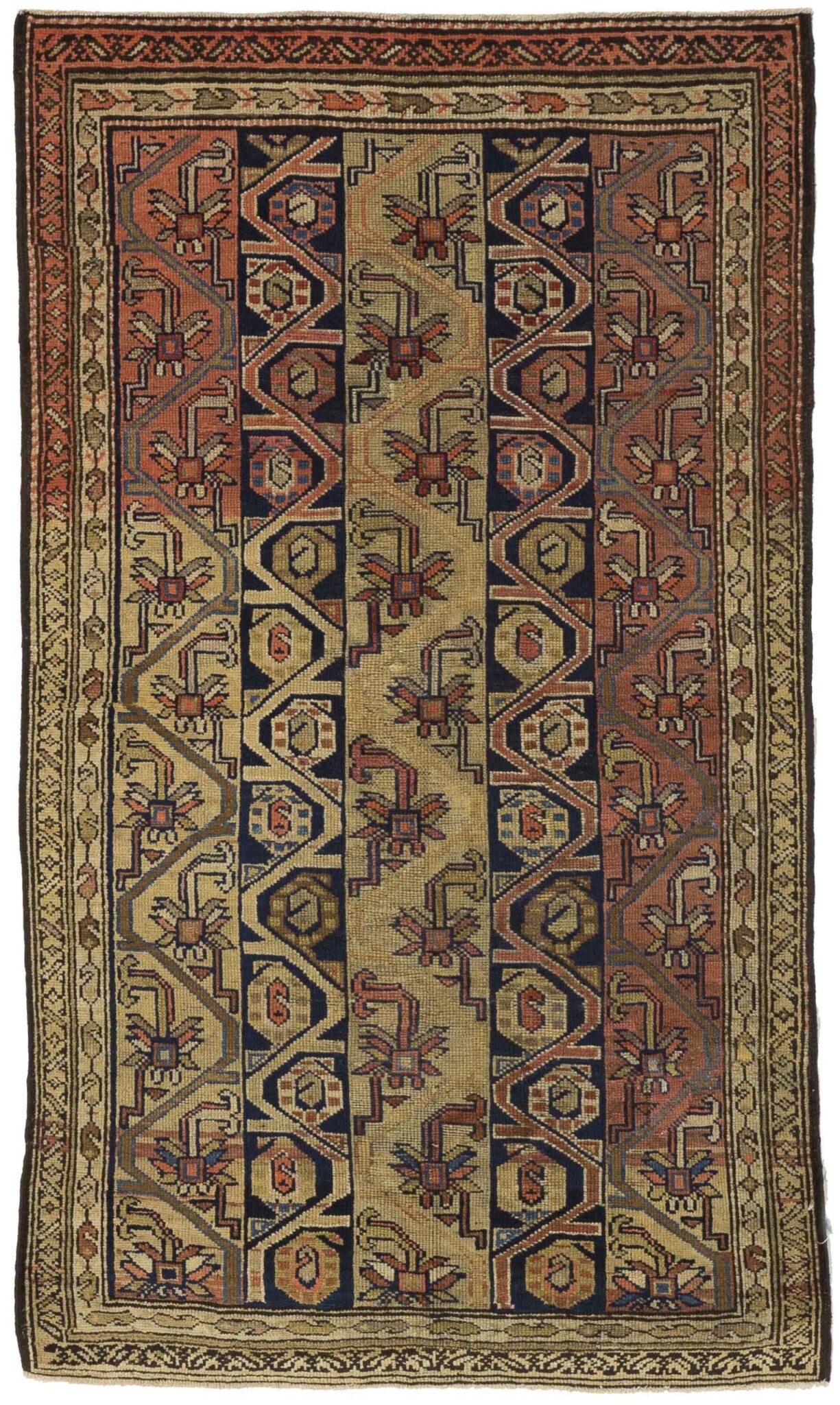 Thumbnail 15 for Antique Persian Hamadan Transitional Rug 10716