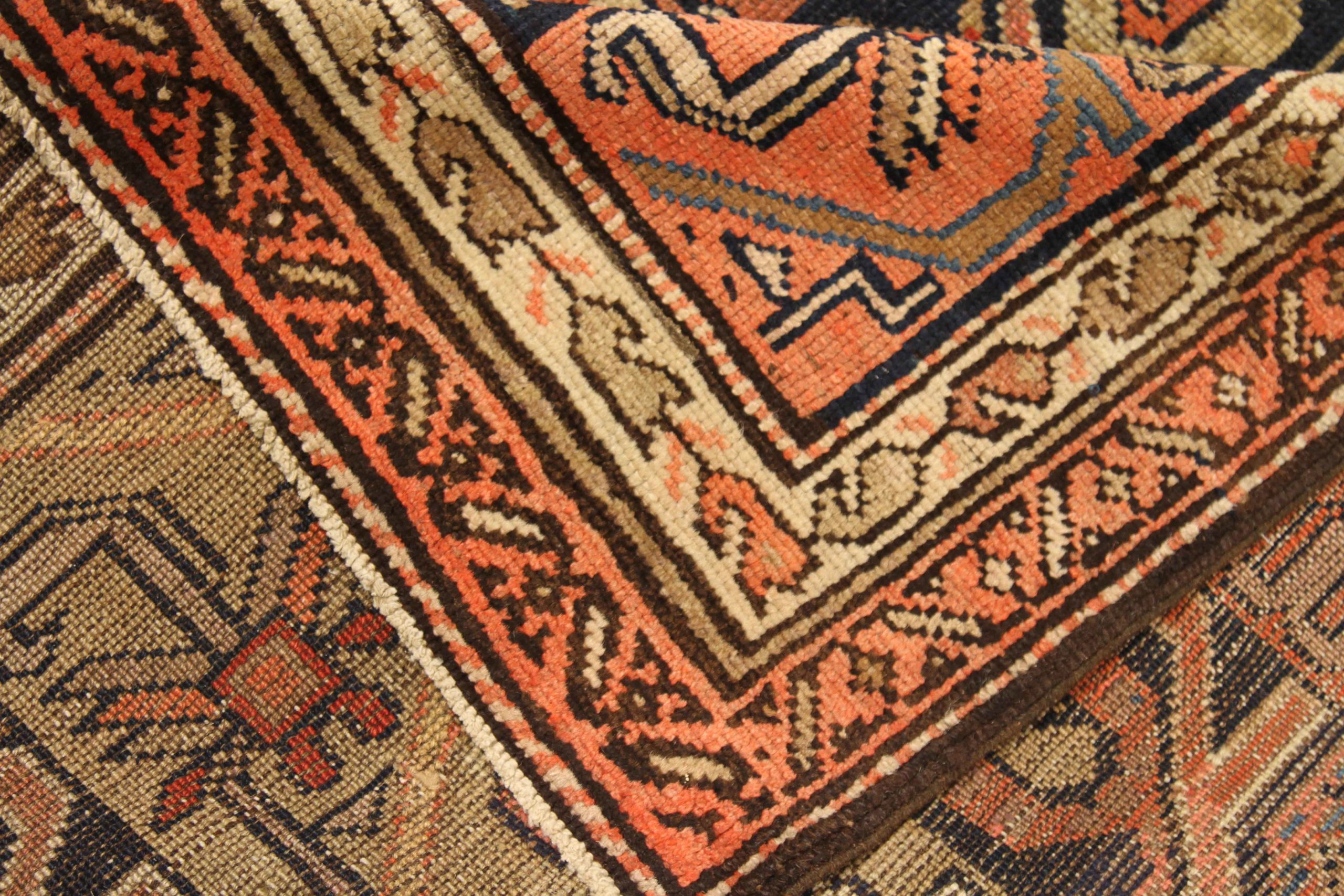 Thumbnail 10 for Antique Persian Hamadan Transitional Rug 10716