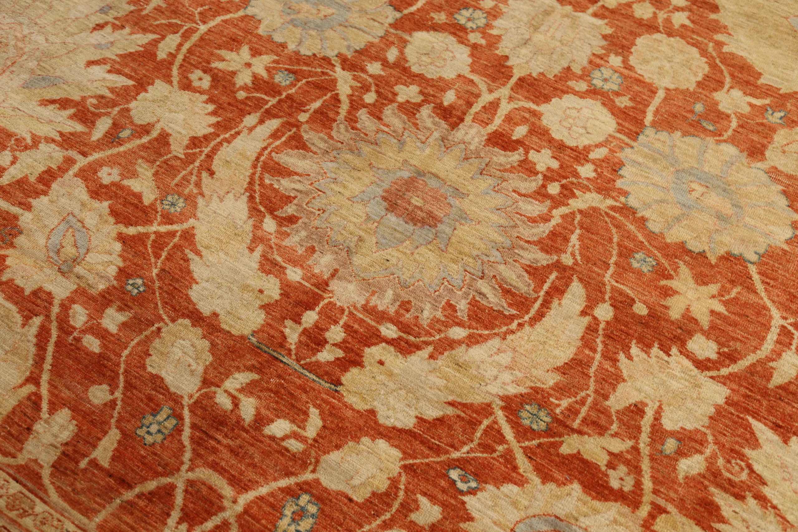 Thumbnail 14 for Afghanistan Sultanabad Transitional Rug 10730