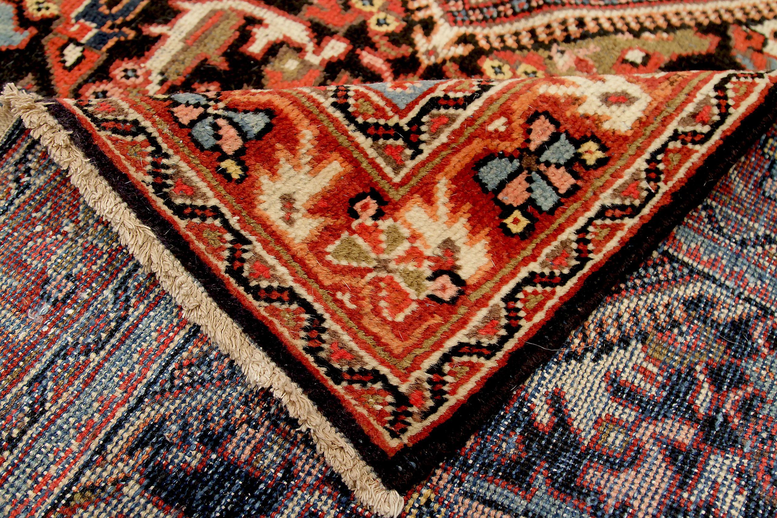 Thumbnail 15 for Antique Persian Mahal Traditional Rug 10733