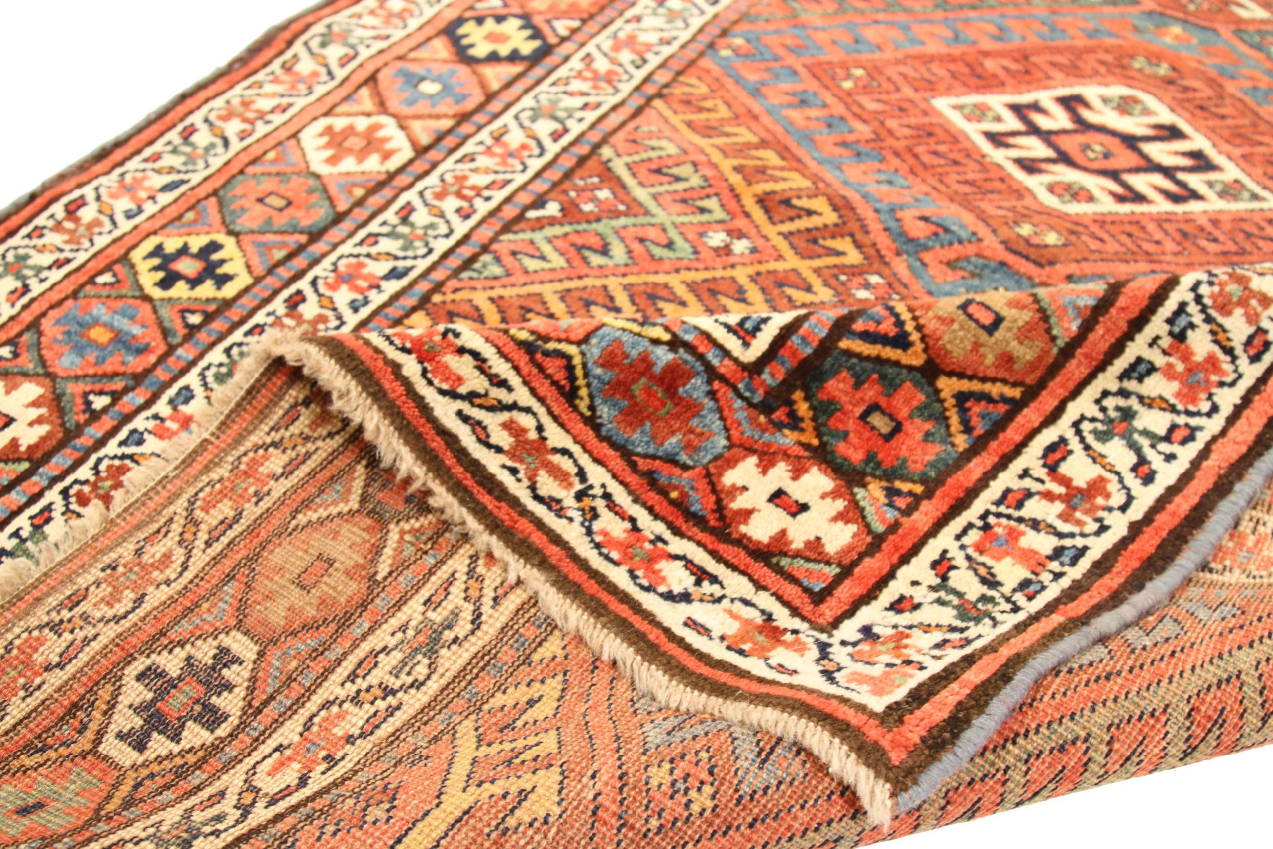 Thumbnail 8 for Antique Persian Bijar Transitional Rug 10741