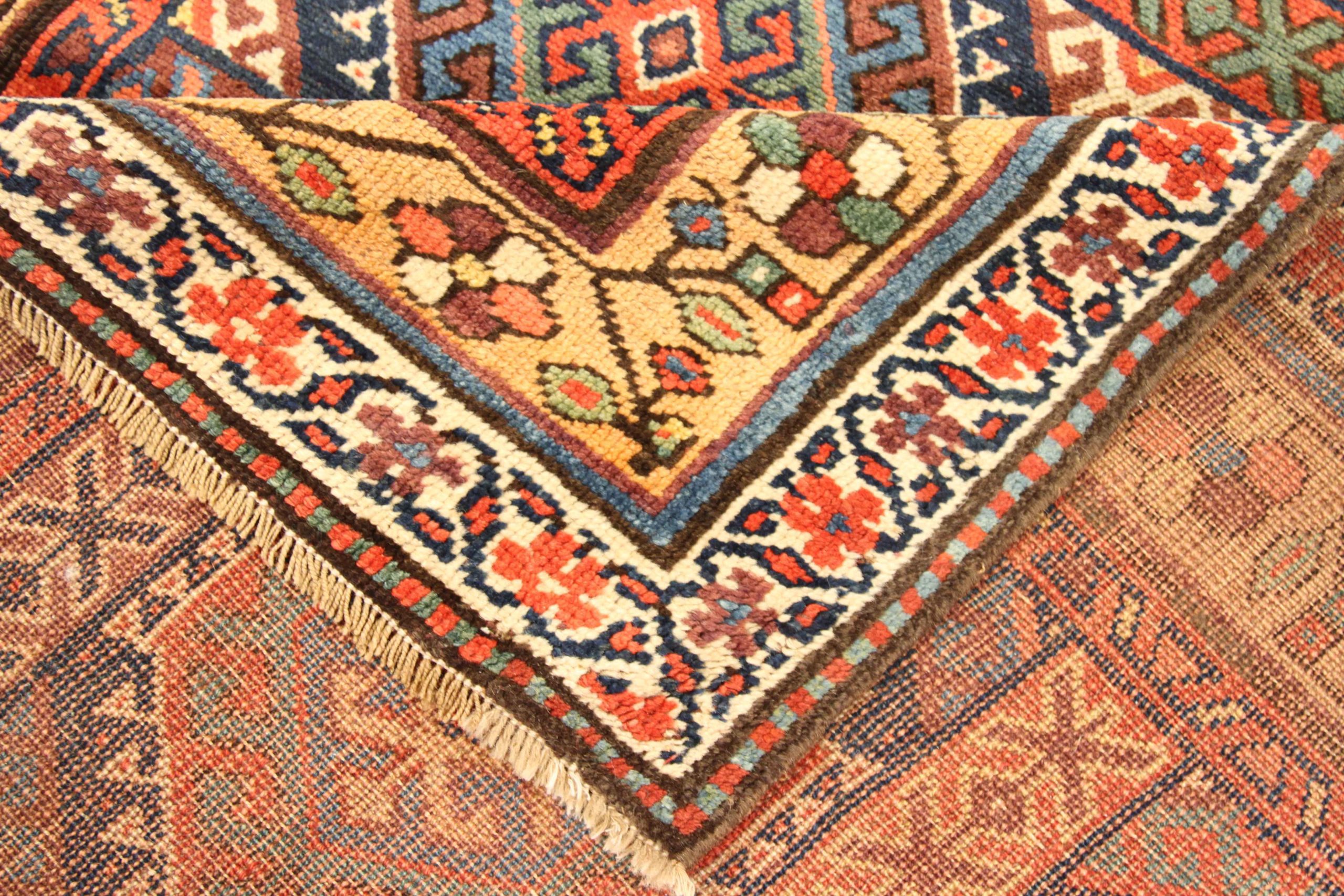 Thumbnail 6 for Antique Persian Bijar Traditional Rug 10755