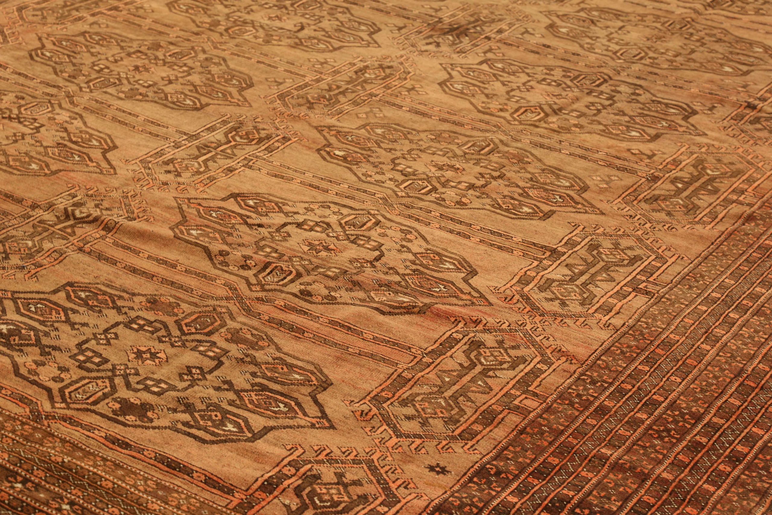 Thumbnail 13 for Antique Afghanistan Afghan Traditional Rug 10757