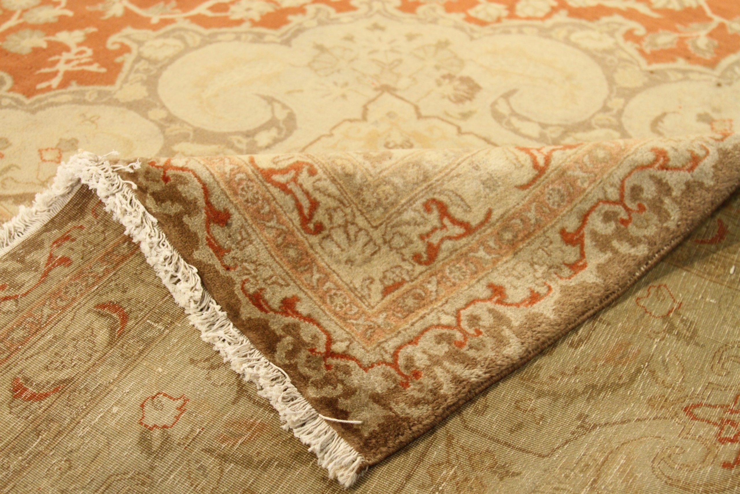 Thumbnail 10 for Antique Persian Tabriz Transitional Rug 10776