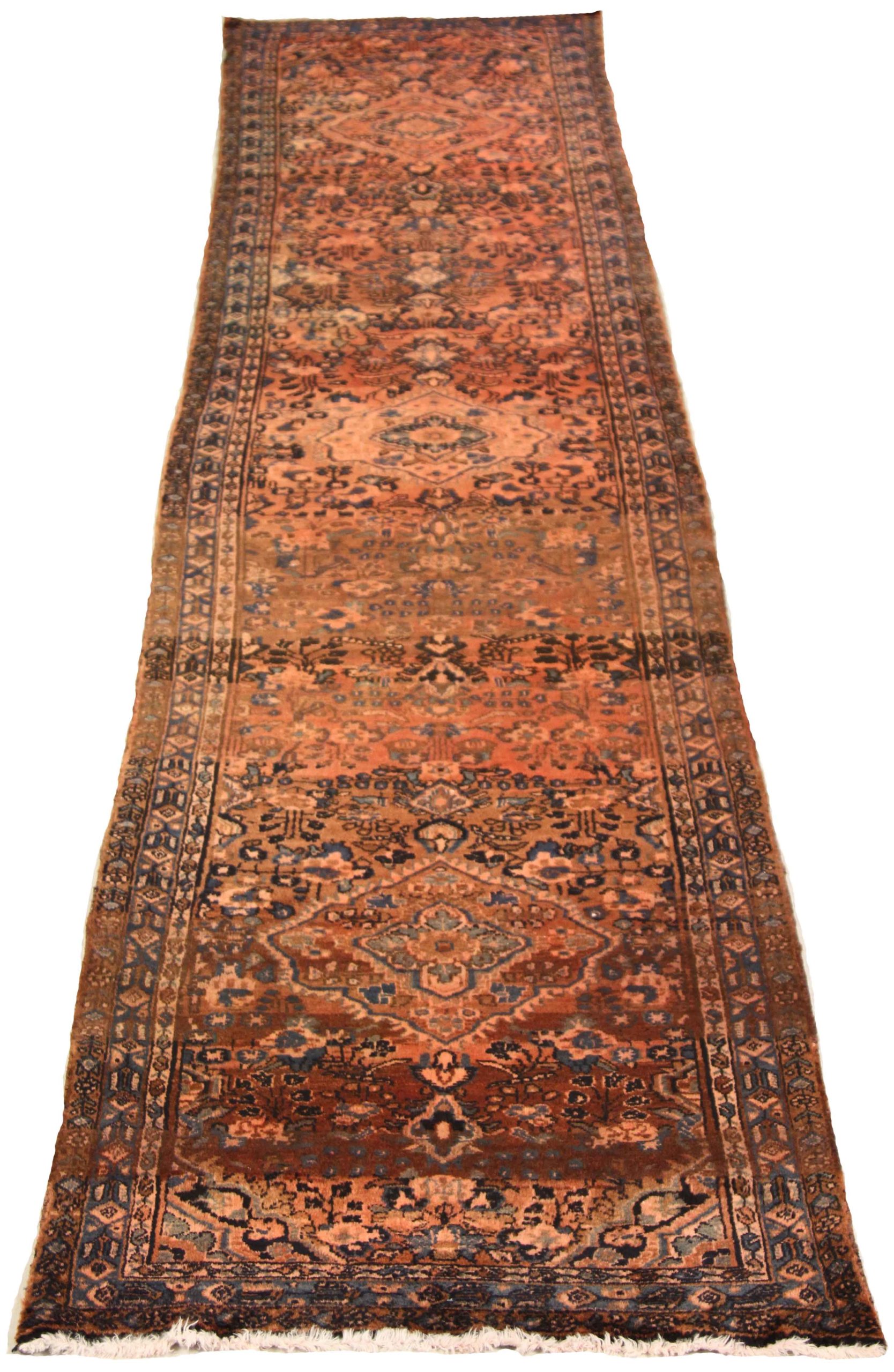 Thumbnail 9 for Antique Persian Malayer Traditional Rug 10816