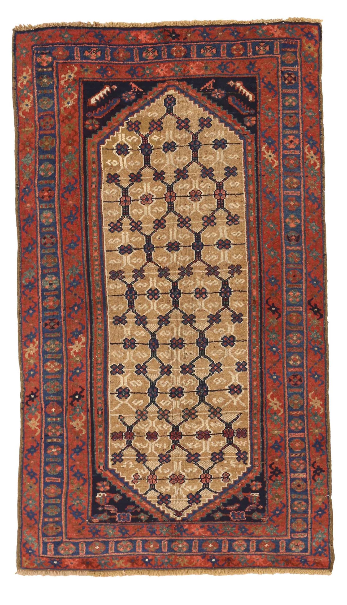 Thumbnail 7 for Antique Persian Hamadan Transitional Rug 10837