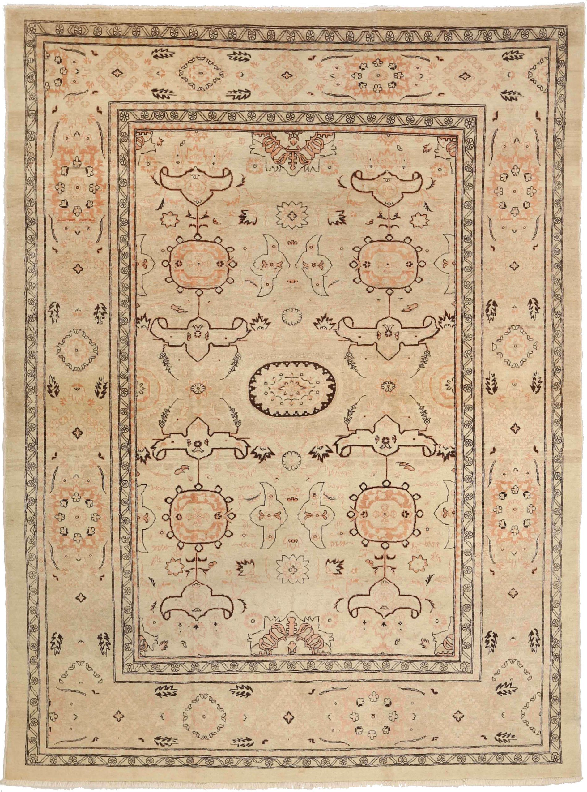 Thumbnail 8 for Antique Persian Tabriz Transitional Rug 10840