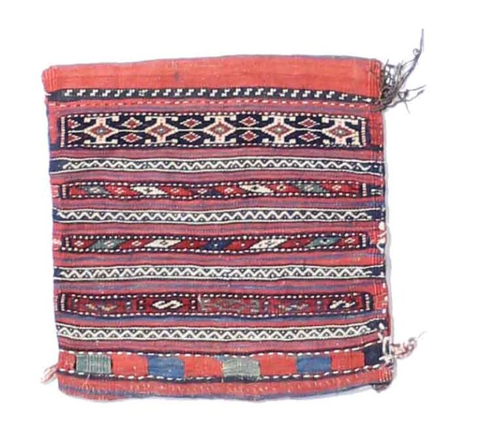 Thumbnail 13 for Antique Persian Varamin Transitional Rug 10878