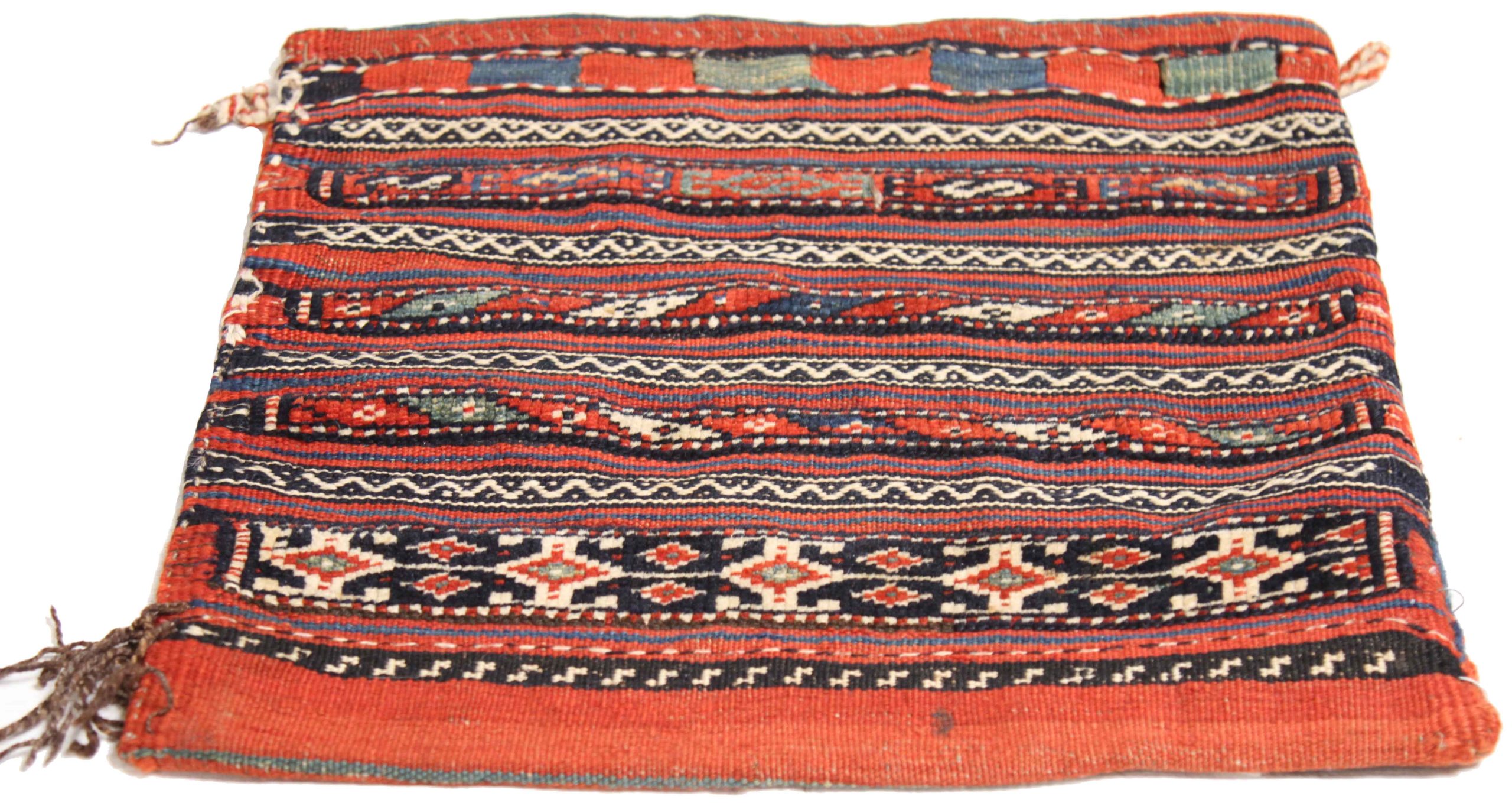 Thumbnail 8 for Antique Persian Varamin Transitional Rug 10878