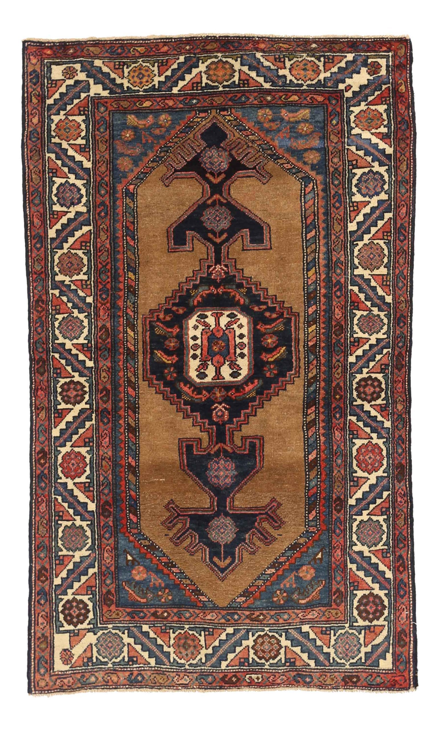 Thumbnail 8 for Antique Persian Hamadan Transitional Rug 10920