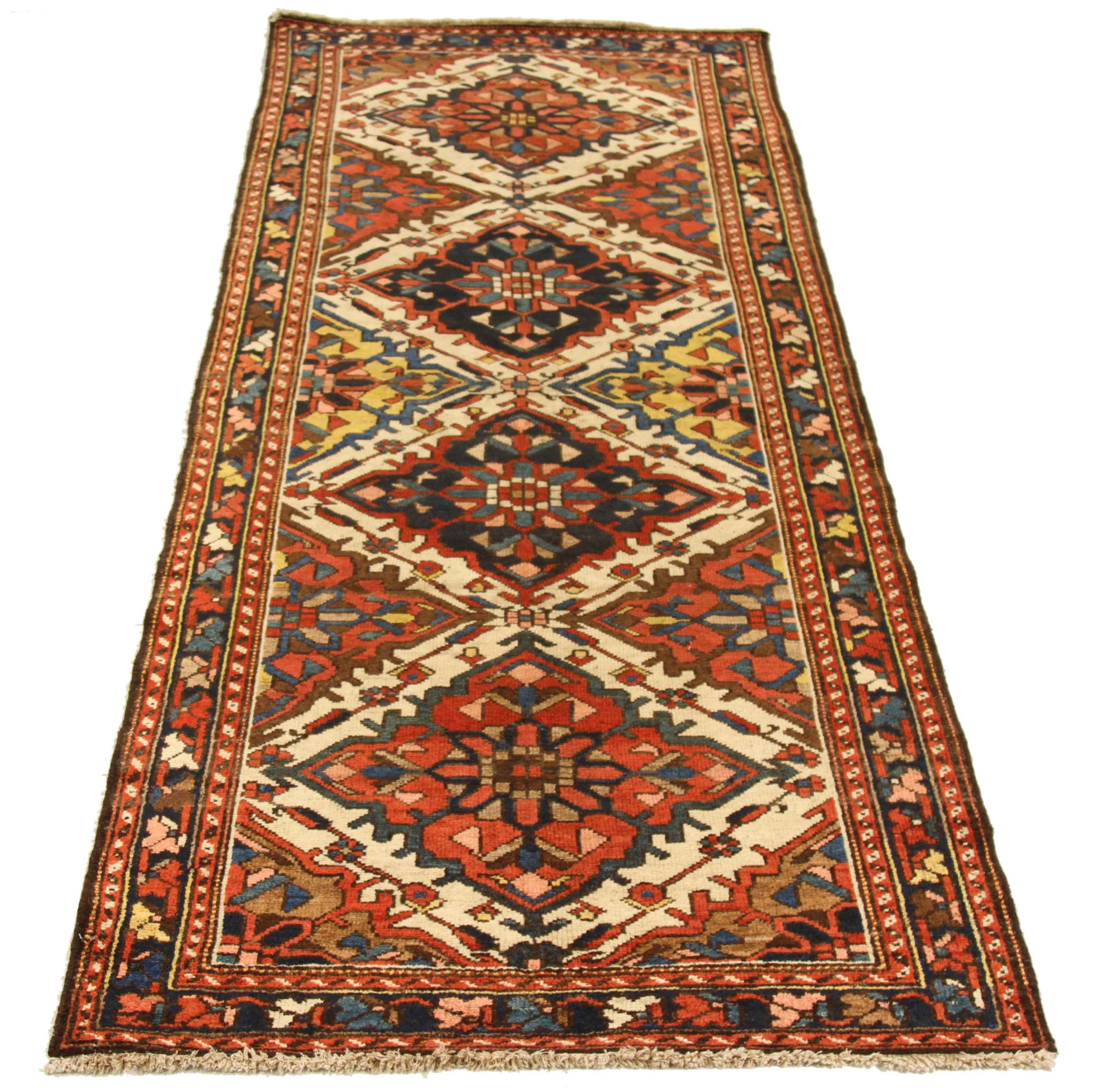 Thumbnail 5 for Antique Persian Bakhtiar Traditional Rug 10931