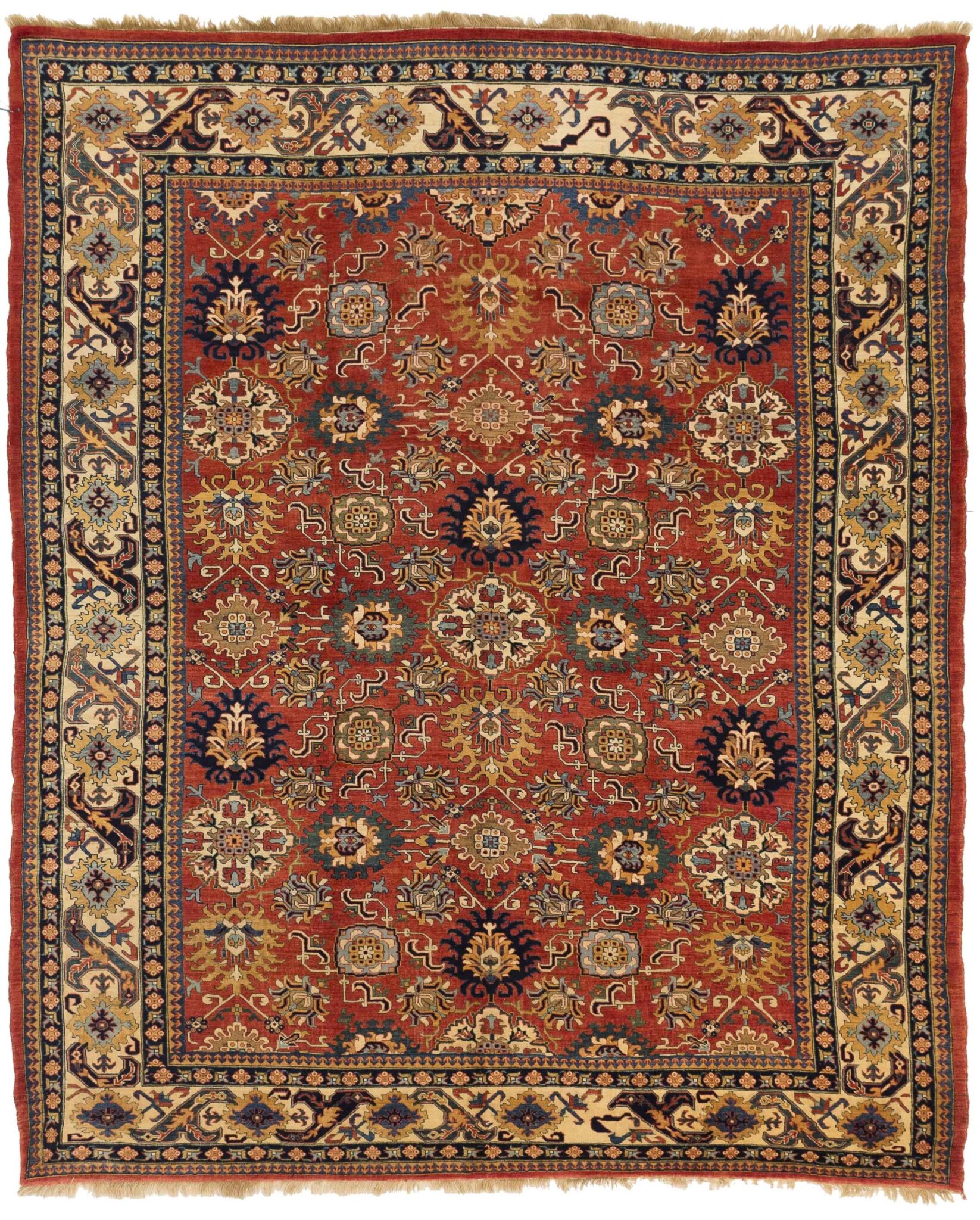 Thumbnail 15 for Antique Persian Sultanabad Traditional Rug 10937