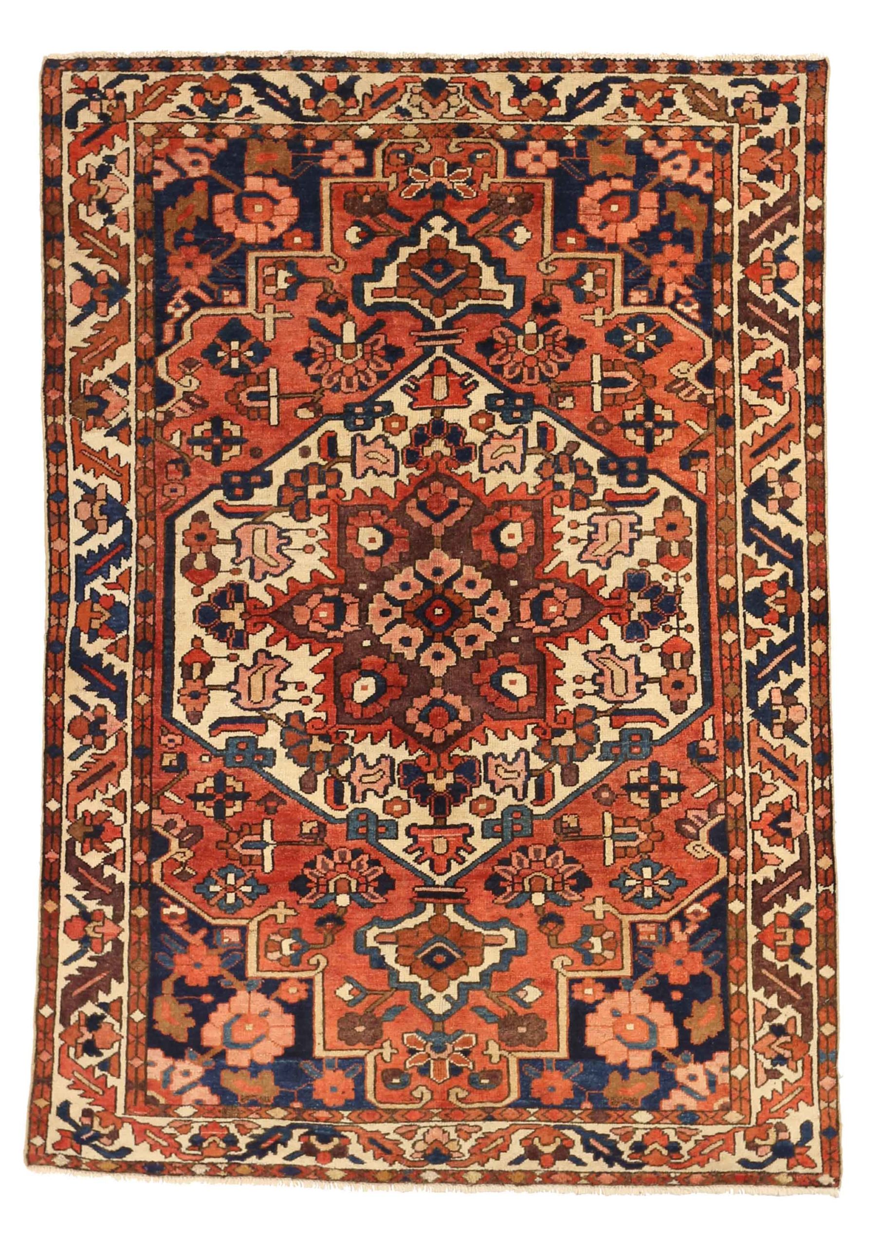 Thumbnail 3 for Antique Persian Bakhtiar Traditional Rug 10971