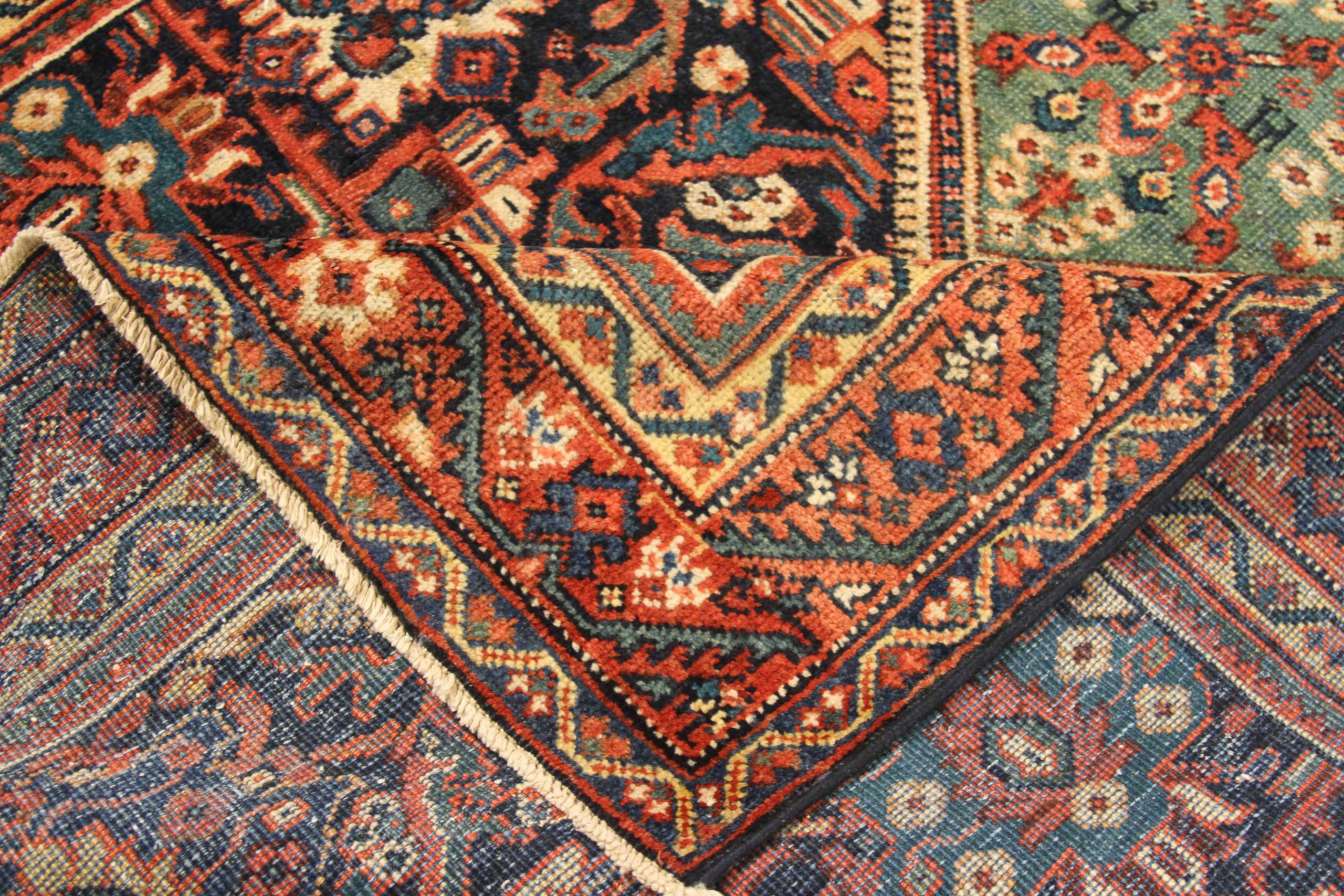 Thumbnail 9 for Antique Persian Mahal Traditional Rug 10978