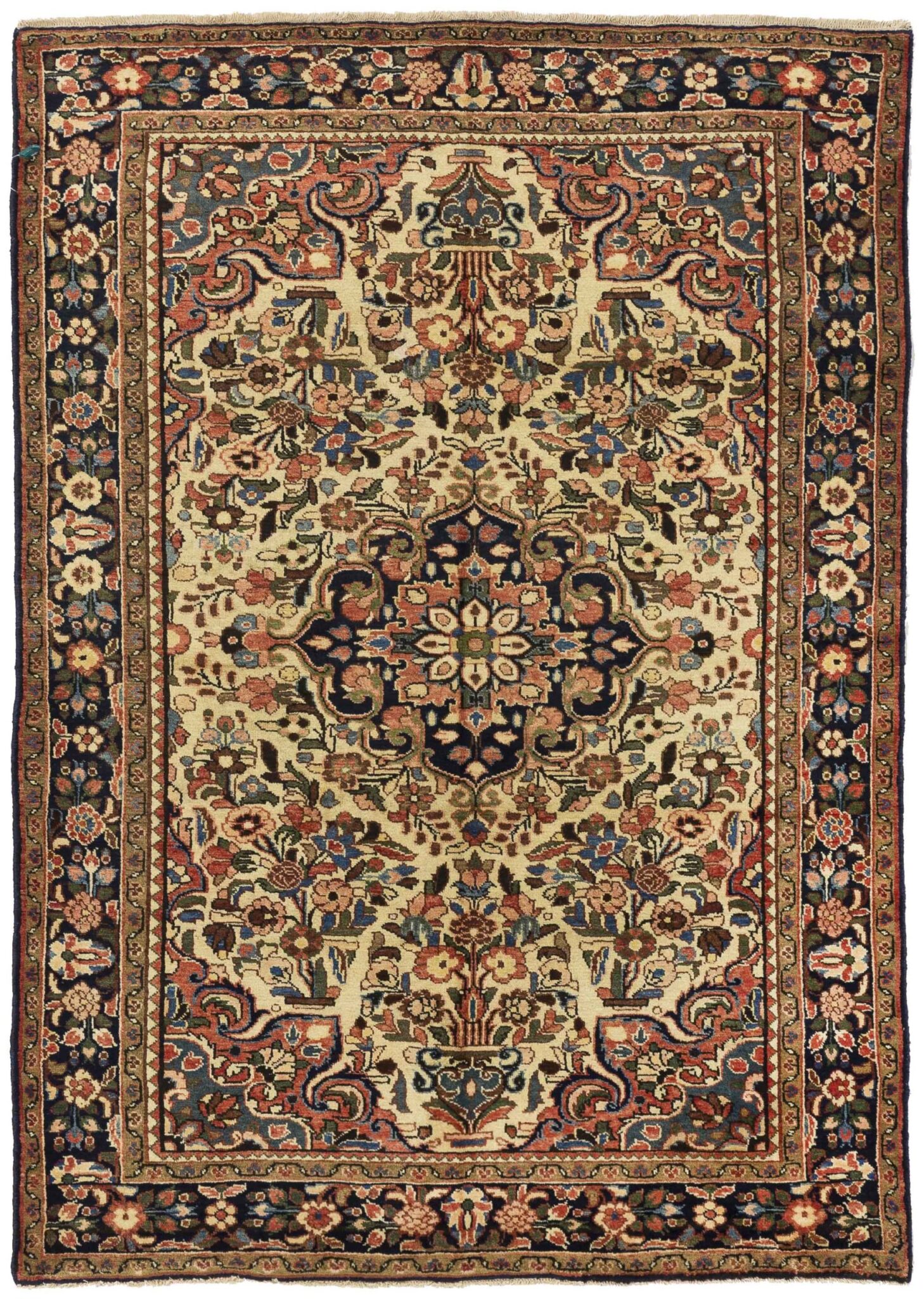 Thumbnail 9 for Antique Persian Hamadan Traditional Rug 11003